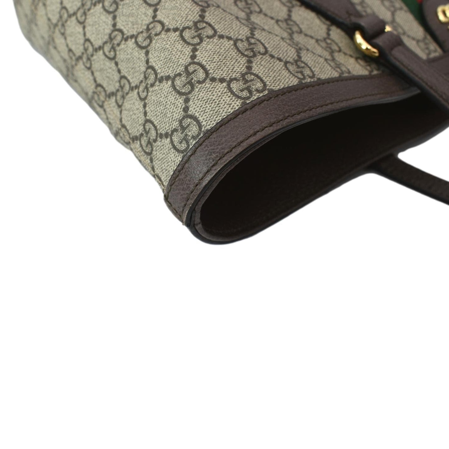 GUCCI Ophidia Medium GG Supreme Canvas Tote Bag Beige 631685