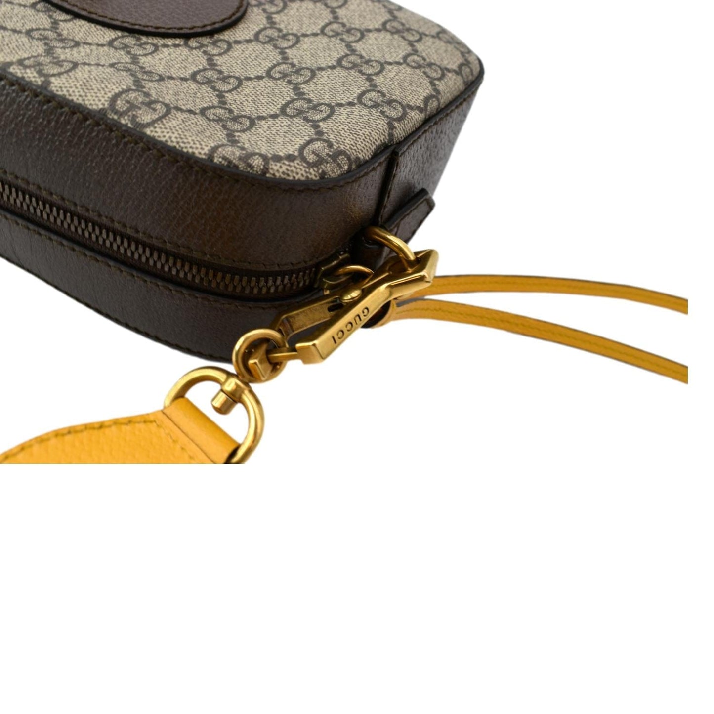 GUCCI Neo   GG Supreme Canvas Messenger Bag Beige 476466