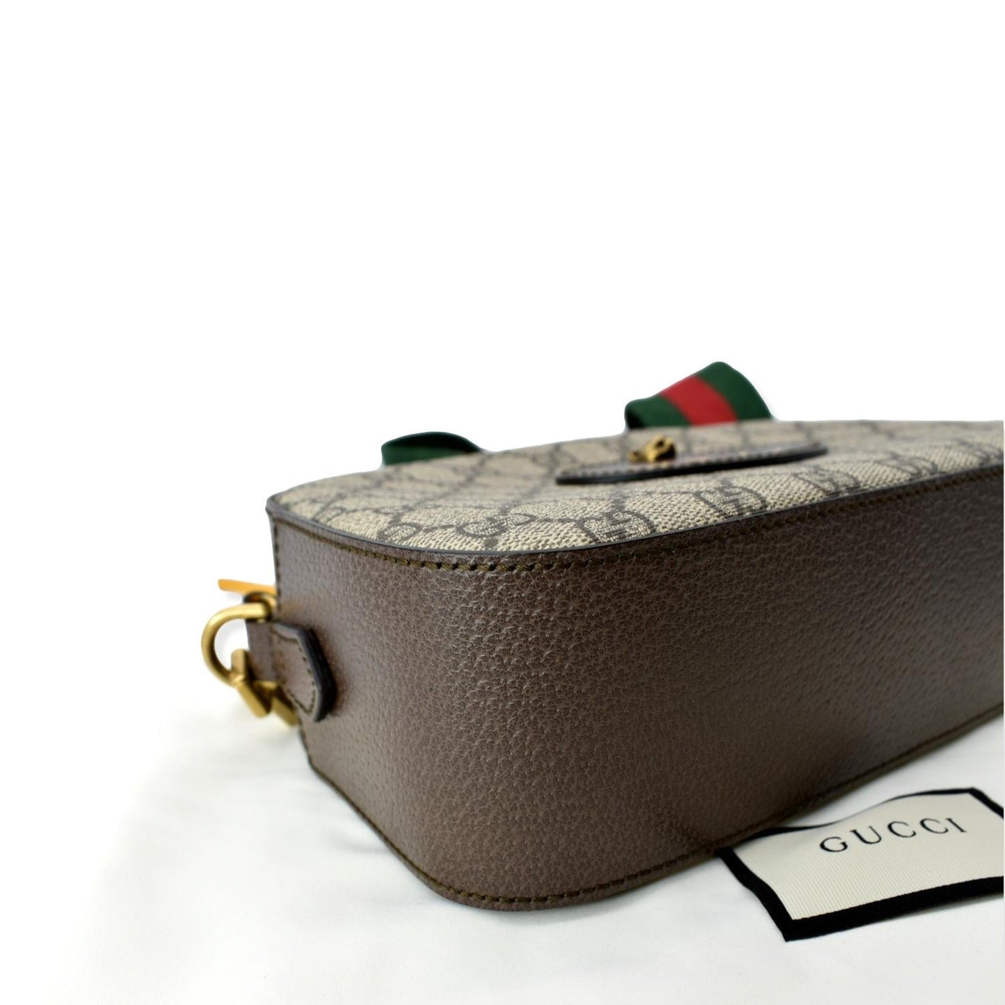 GUCCI Neo   GG Supreme Canvas Messenger Bag Beige 476466