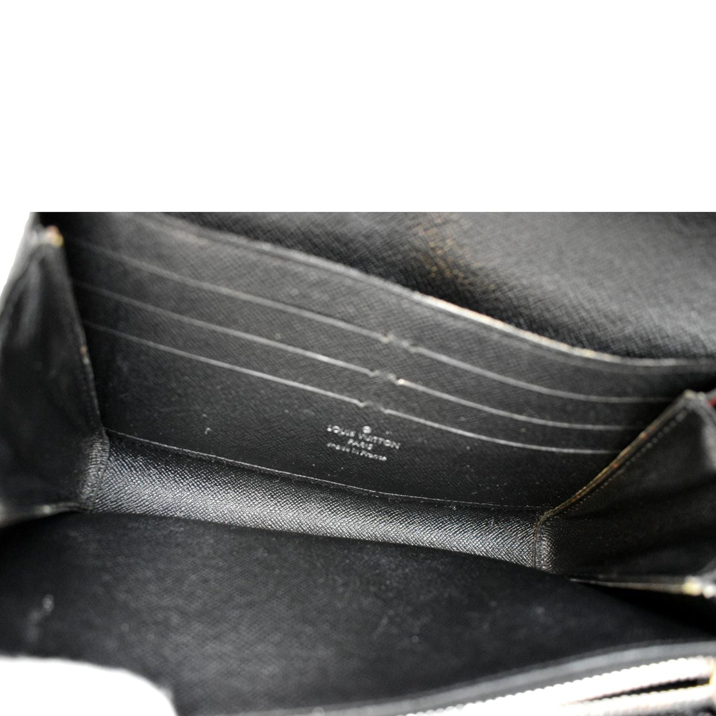 LOUIS VUITTON Monogram Palm Twist Chain Wallet White