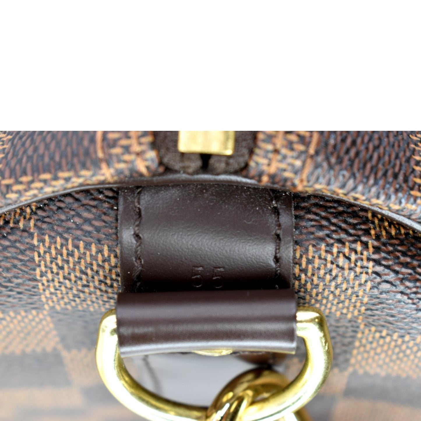 LOUIS VUITTON Keepall Bandouliere 55 Damier Ebene Travel Bag Brown - Hot Deals