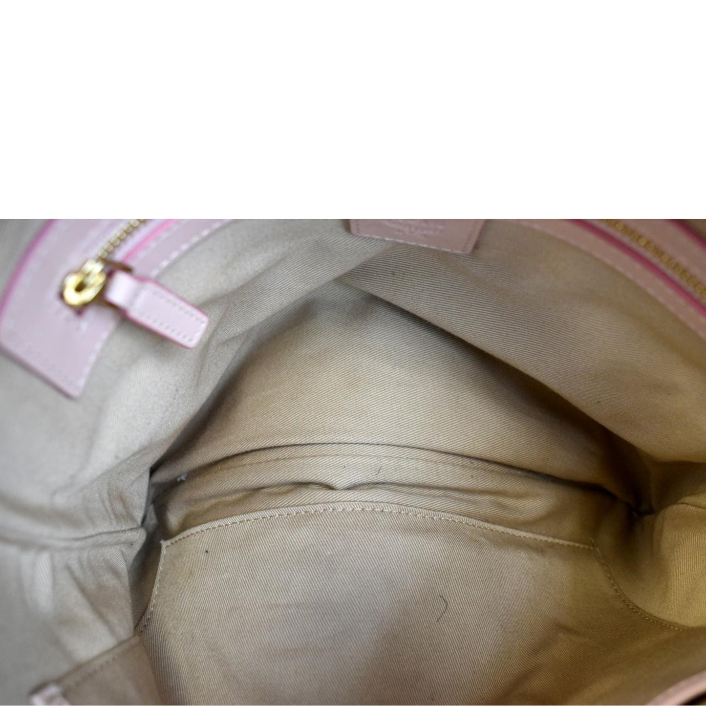MCM Visetos Medium Canvas Crossbody Pouch Pink