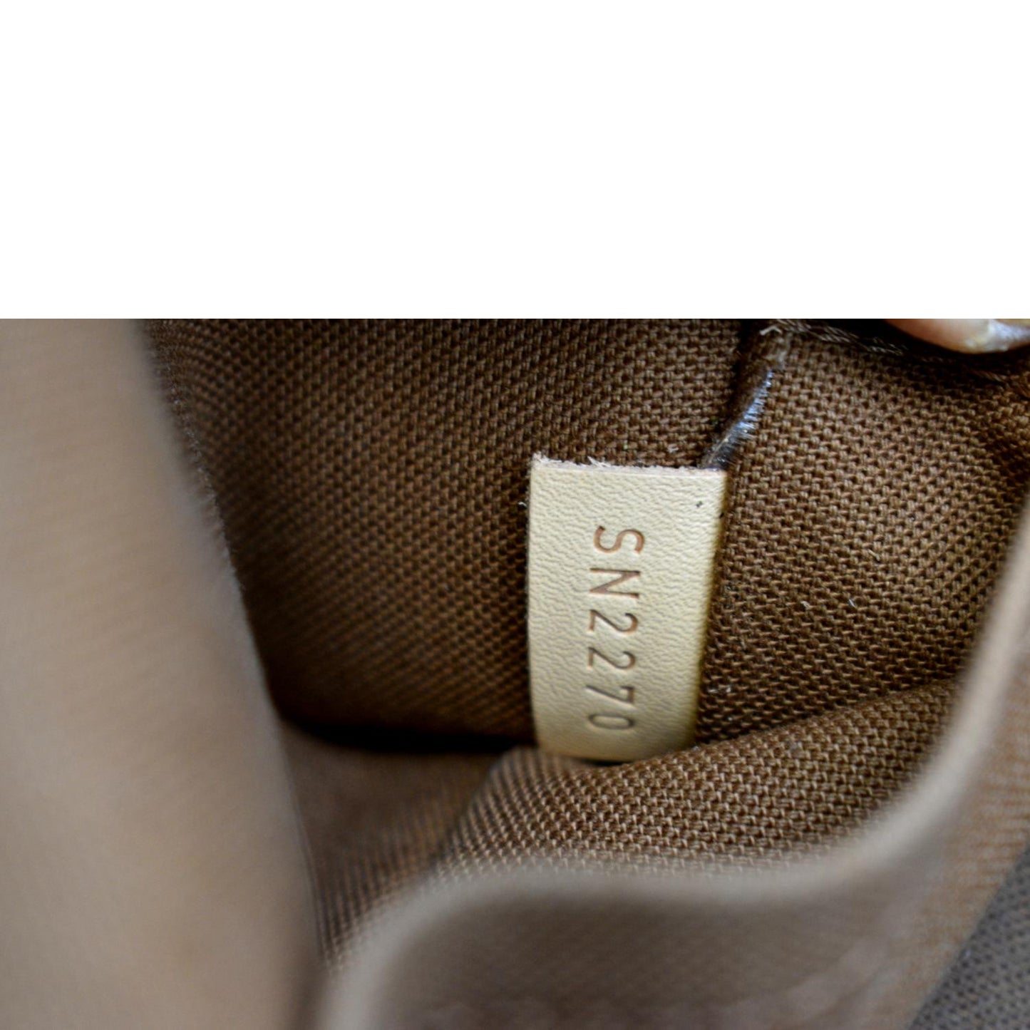 LOUIS VUITTON Alma BB Monogram Canvas Satchel Crossbody Bag Brown