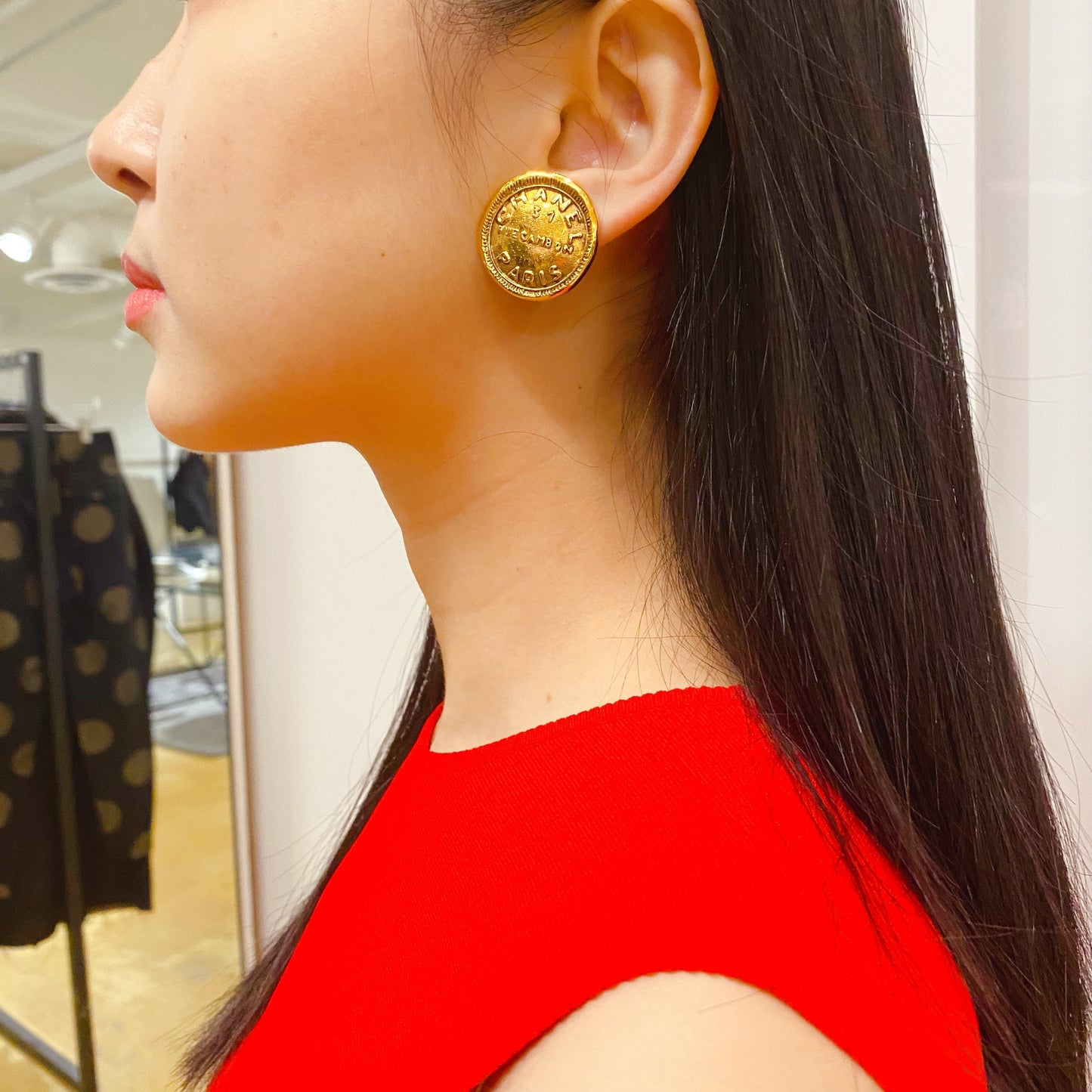 Chanel   single earring