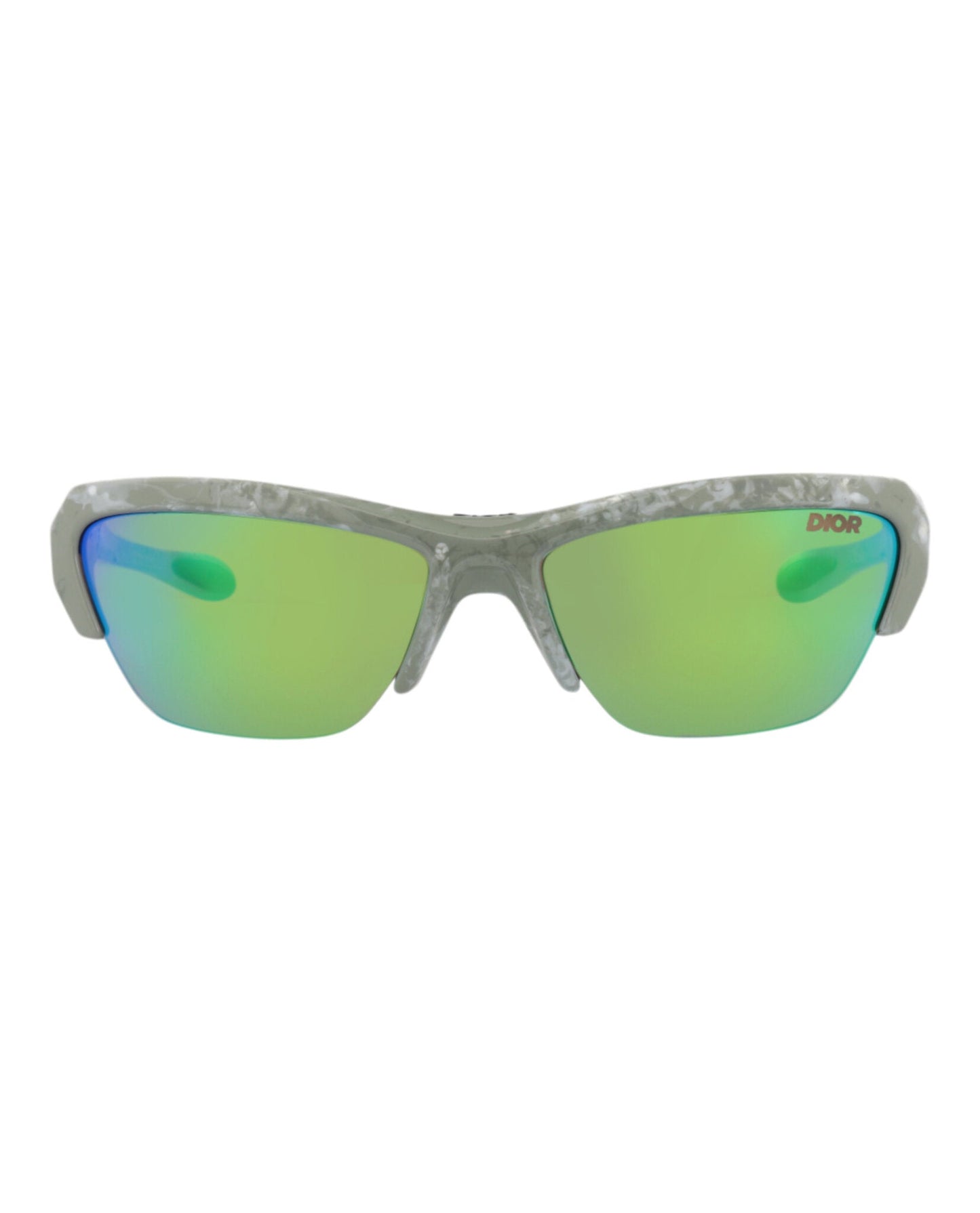 Dior Mens Shield/Wrap Green Green Green Fashion Designer Eyewear