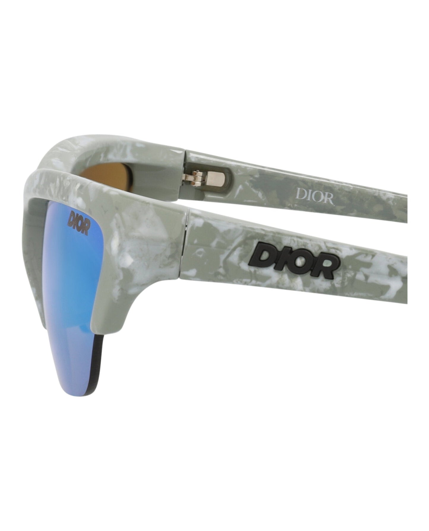 Dior Mens Shield/Wrap Green Green Green Fashion Designer Eyewear