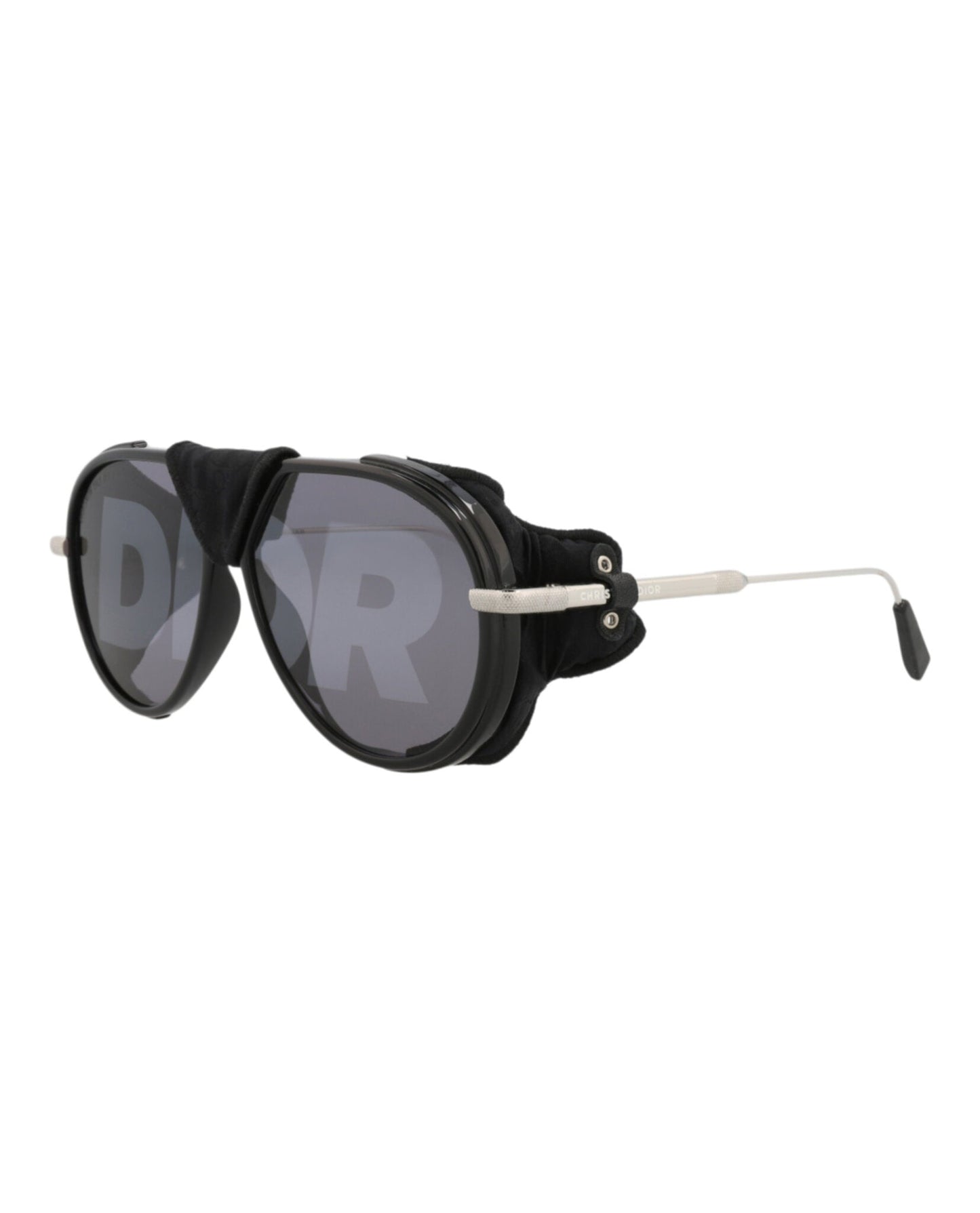 Dior Mens Aviator Black Black Smoke Fashion Designer Eyewear