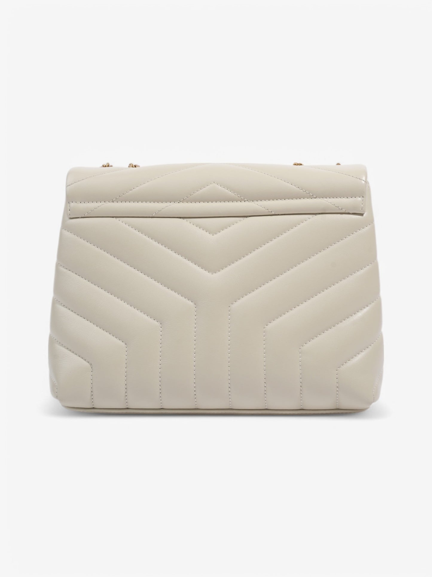 Saint Laurent LouLou White  Leather Small