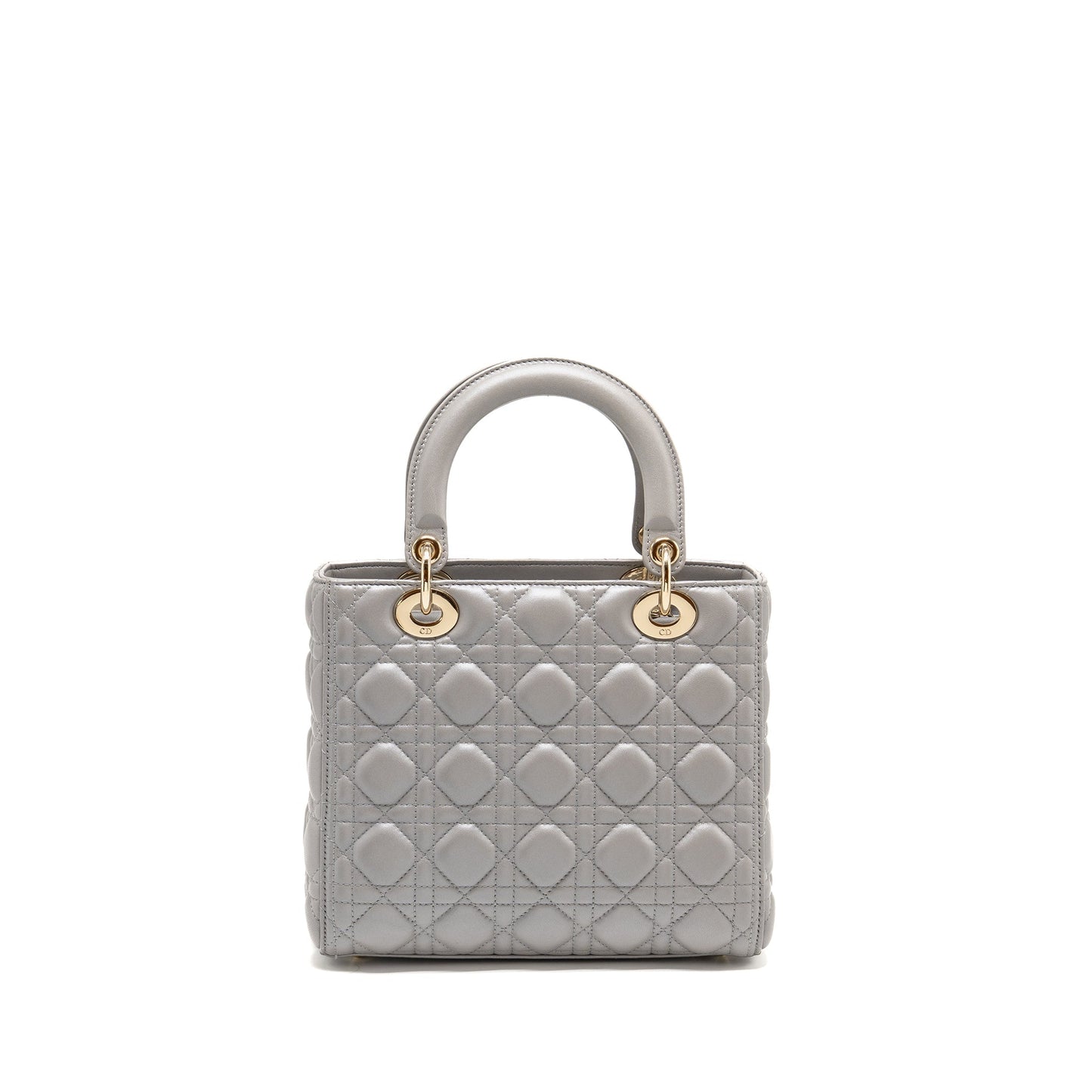 Dior Medium Lady Dior Lambskin Grey