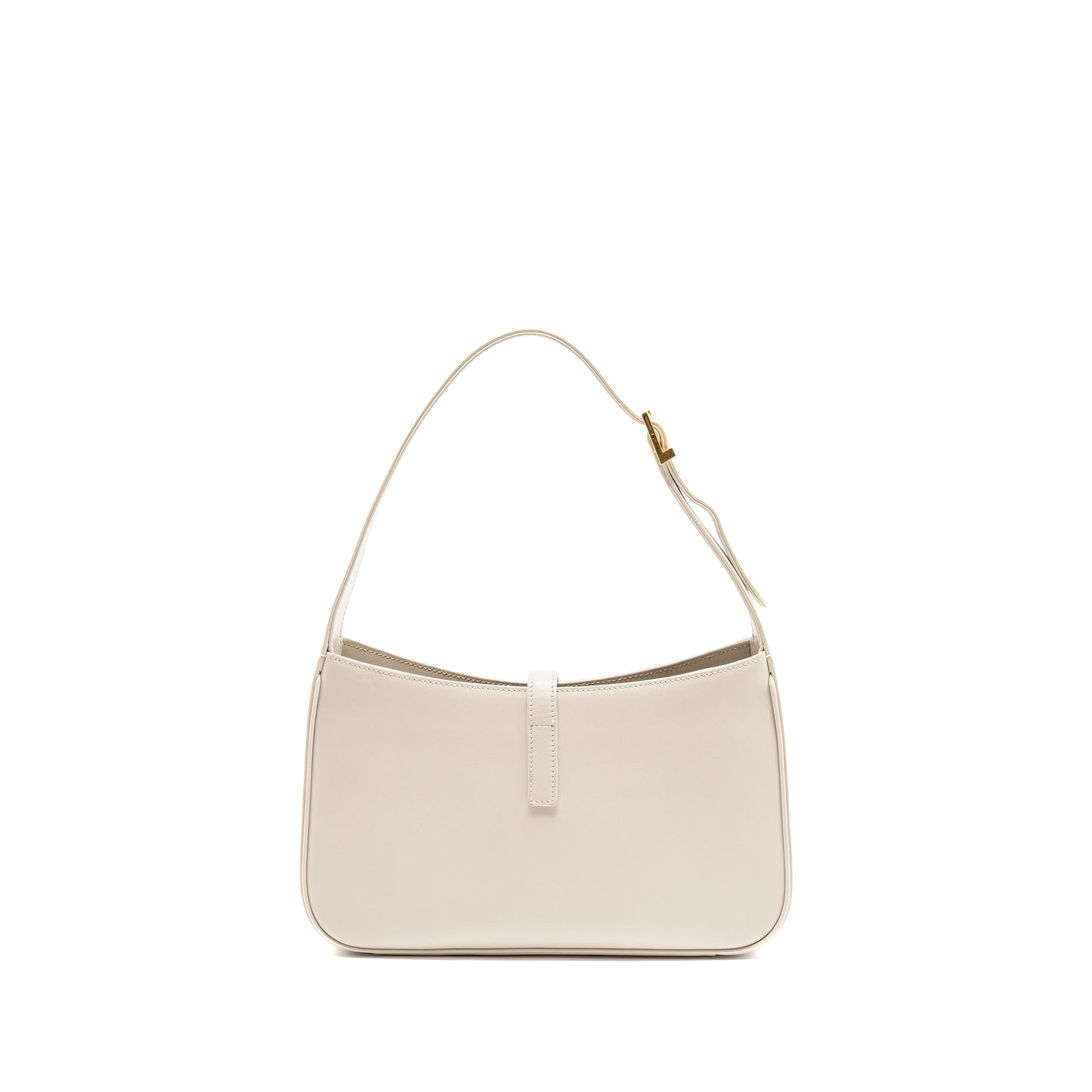 Saint laurent Le 5 A 7 hobo calfskin blanc