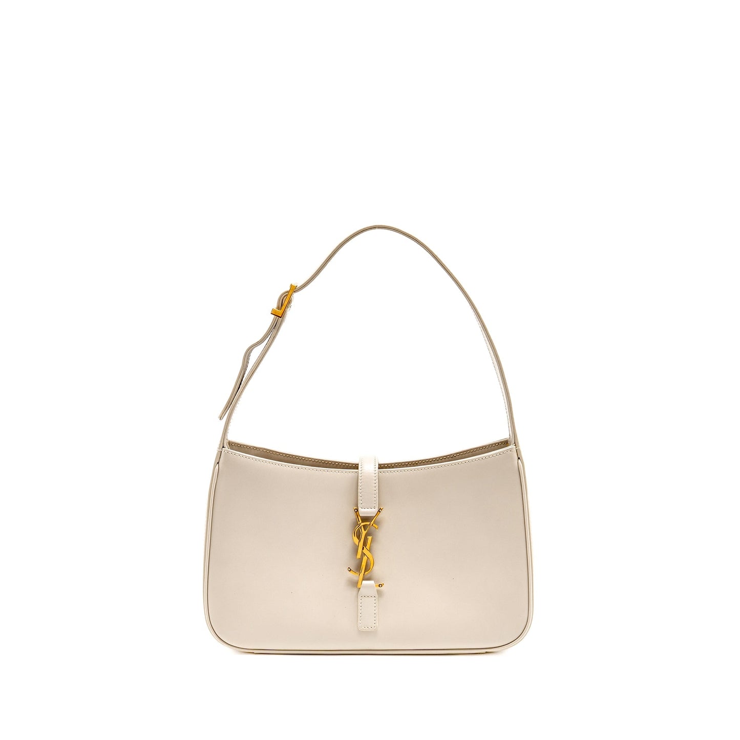 Saint laurent Le 5 A 7 hobo calfskin blanc