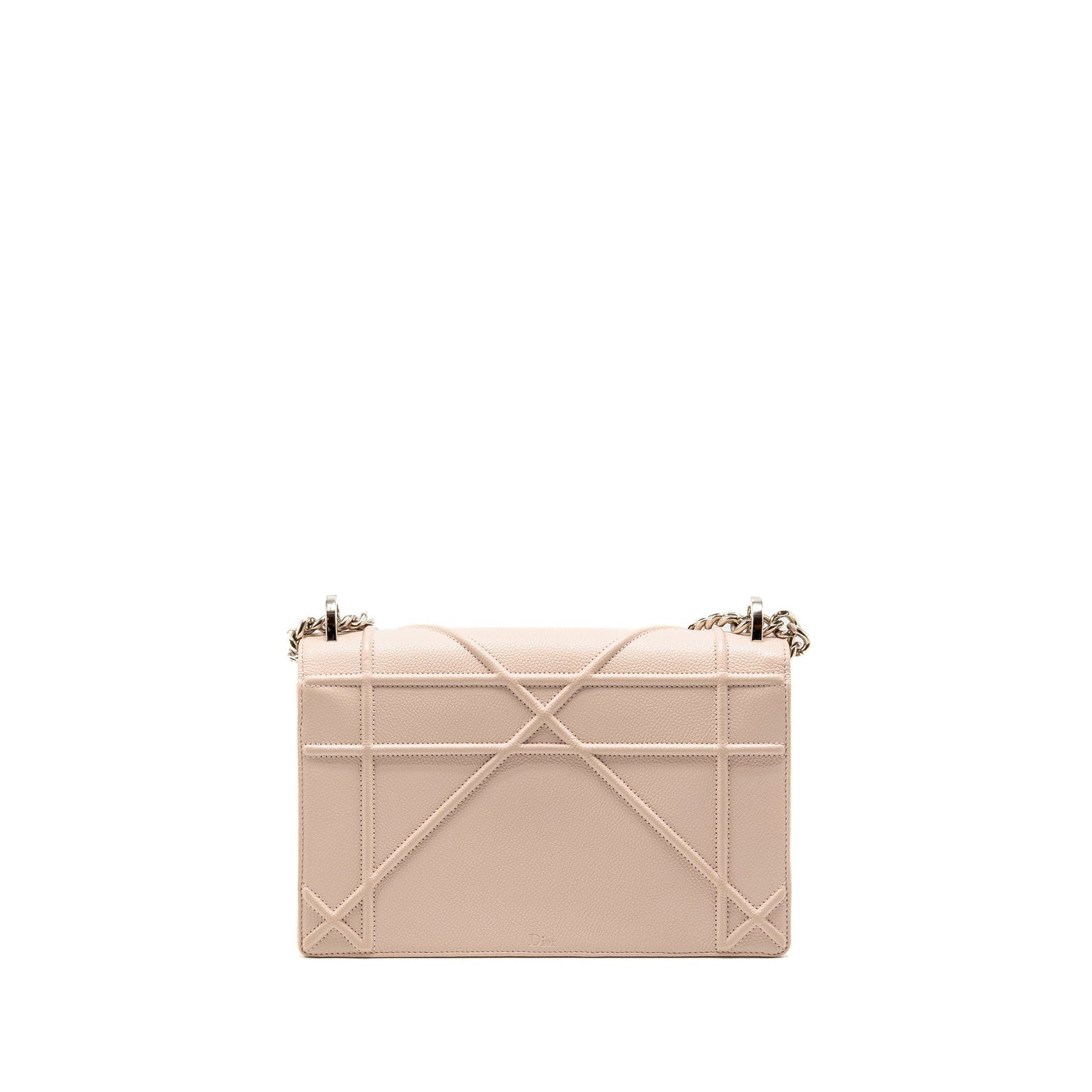 Dior Medium Diorama Grained Calfskin Light Pink
