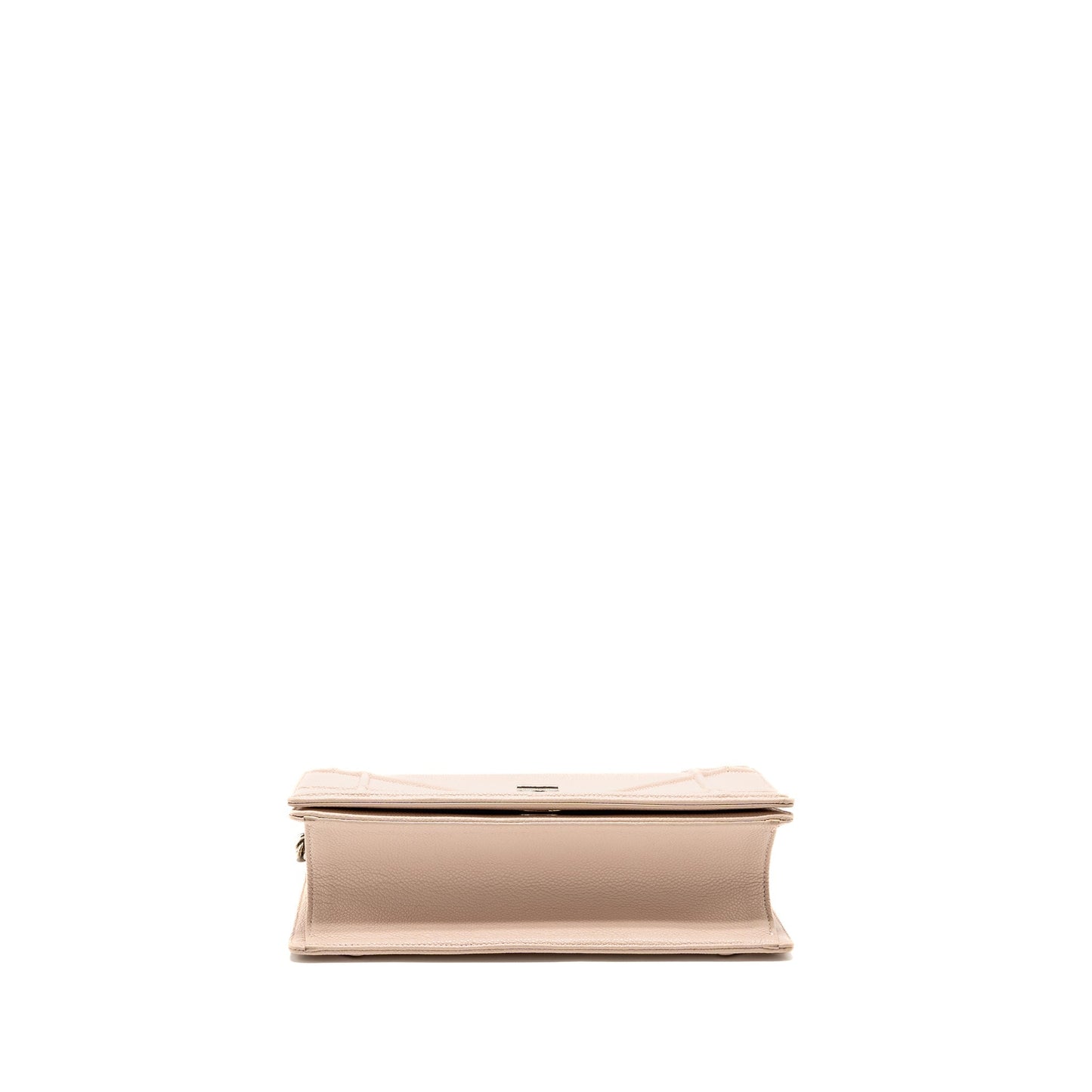 Dior Medium Diorama Grained Calfskin Light Pink