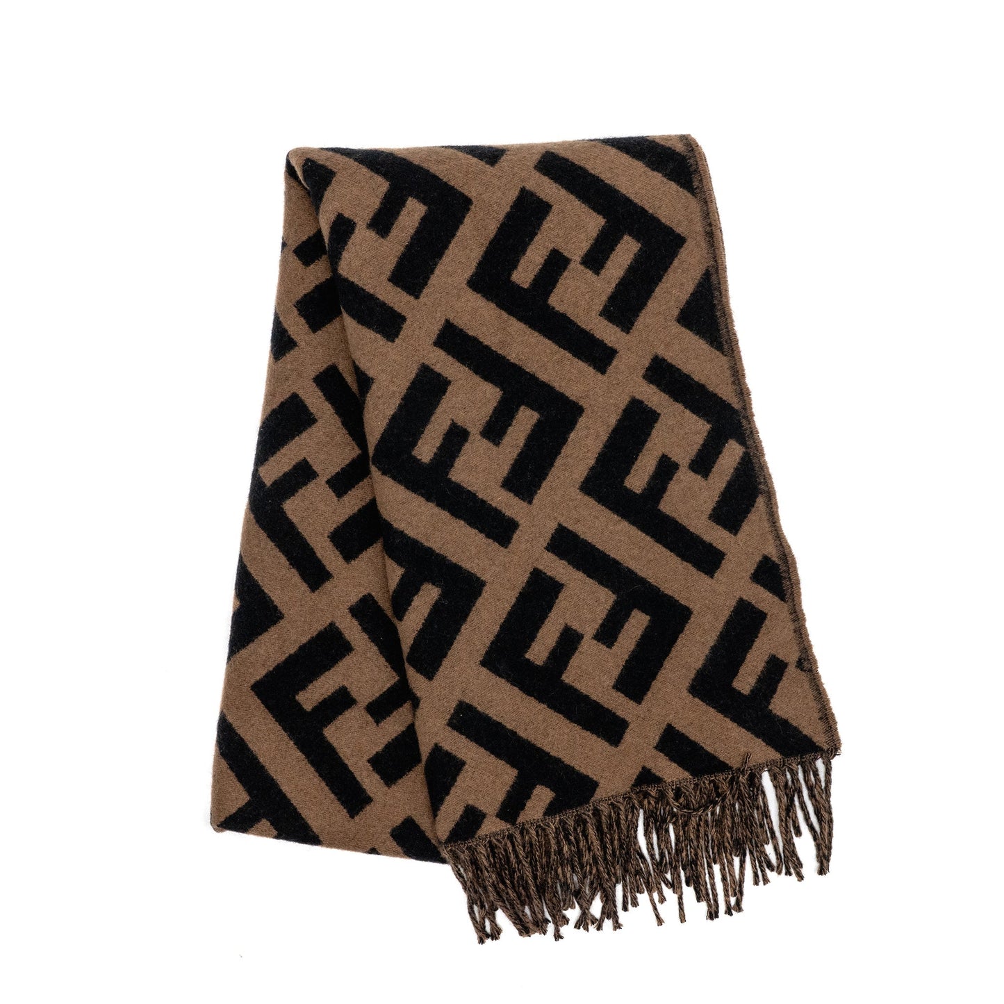 Fendi Scarf Cashmere Brown