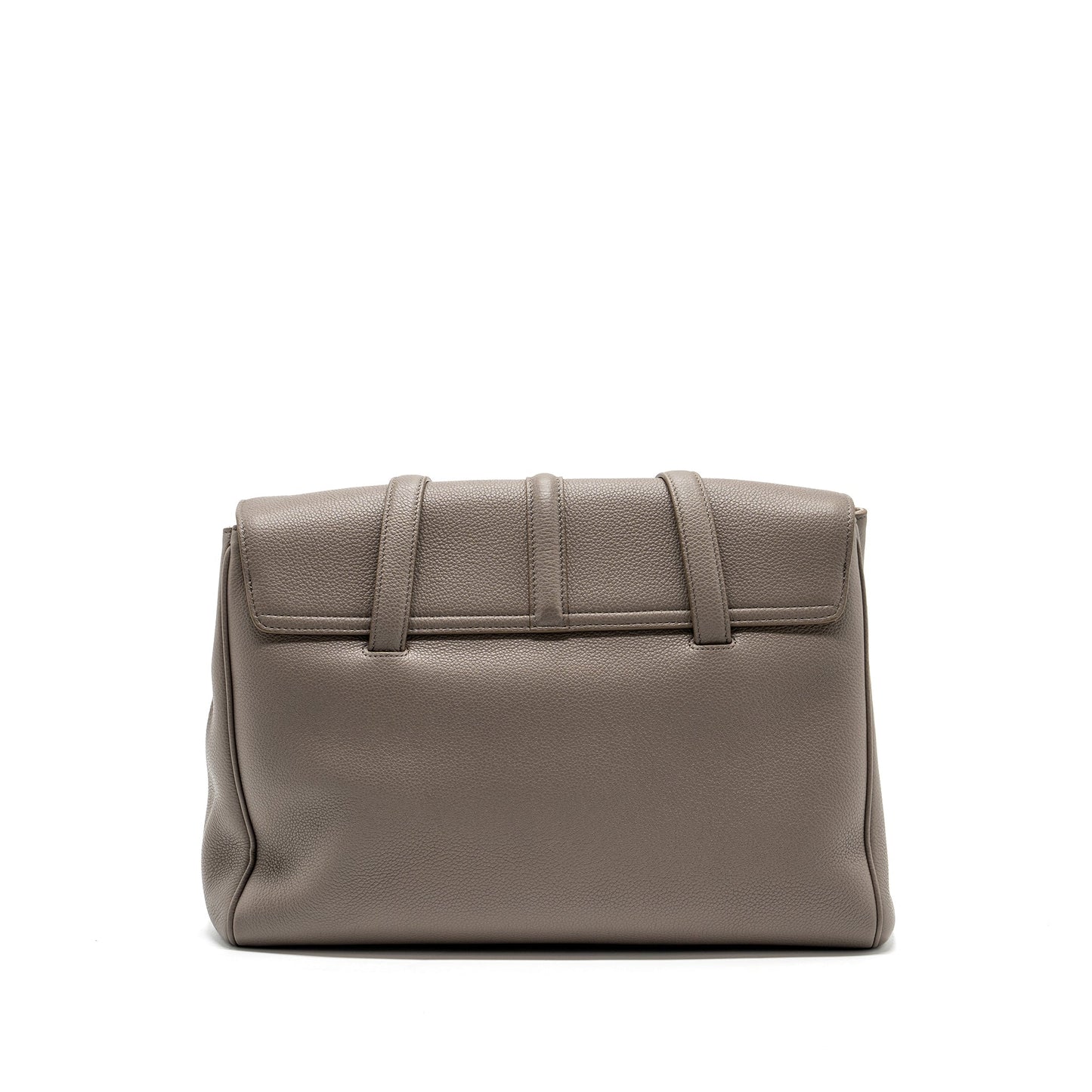 Celine Medium Soft 16 Purse Grained Calfskin Grey