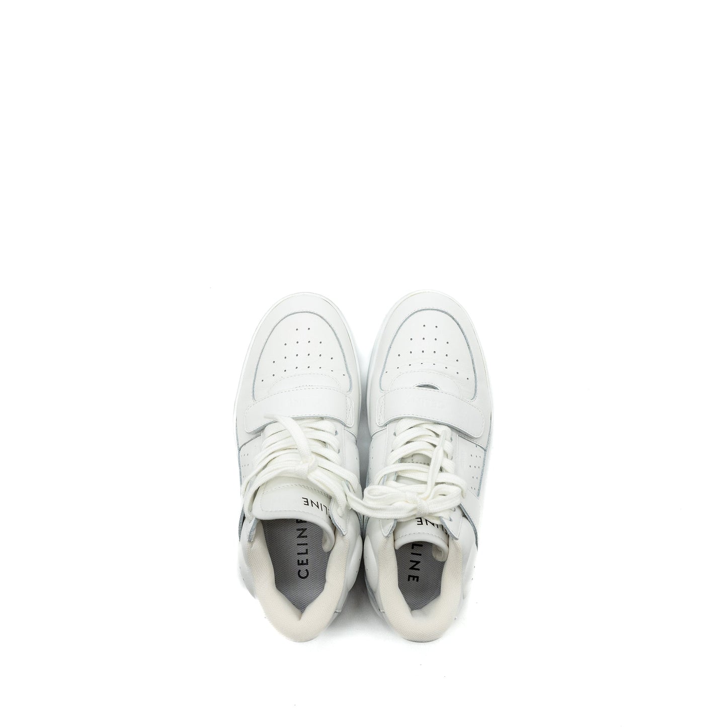 Celine Size 37 -02 Sneakers Calfskin White