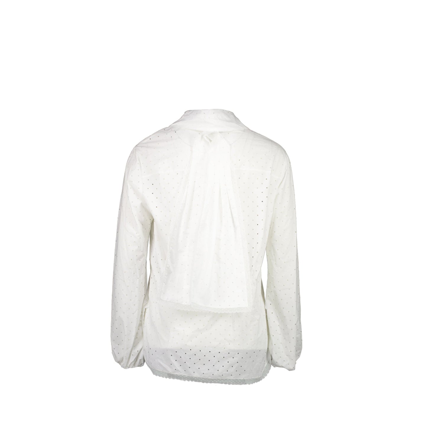 Chanel size 34 23S blo  shirt cotton white