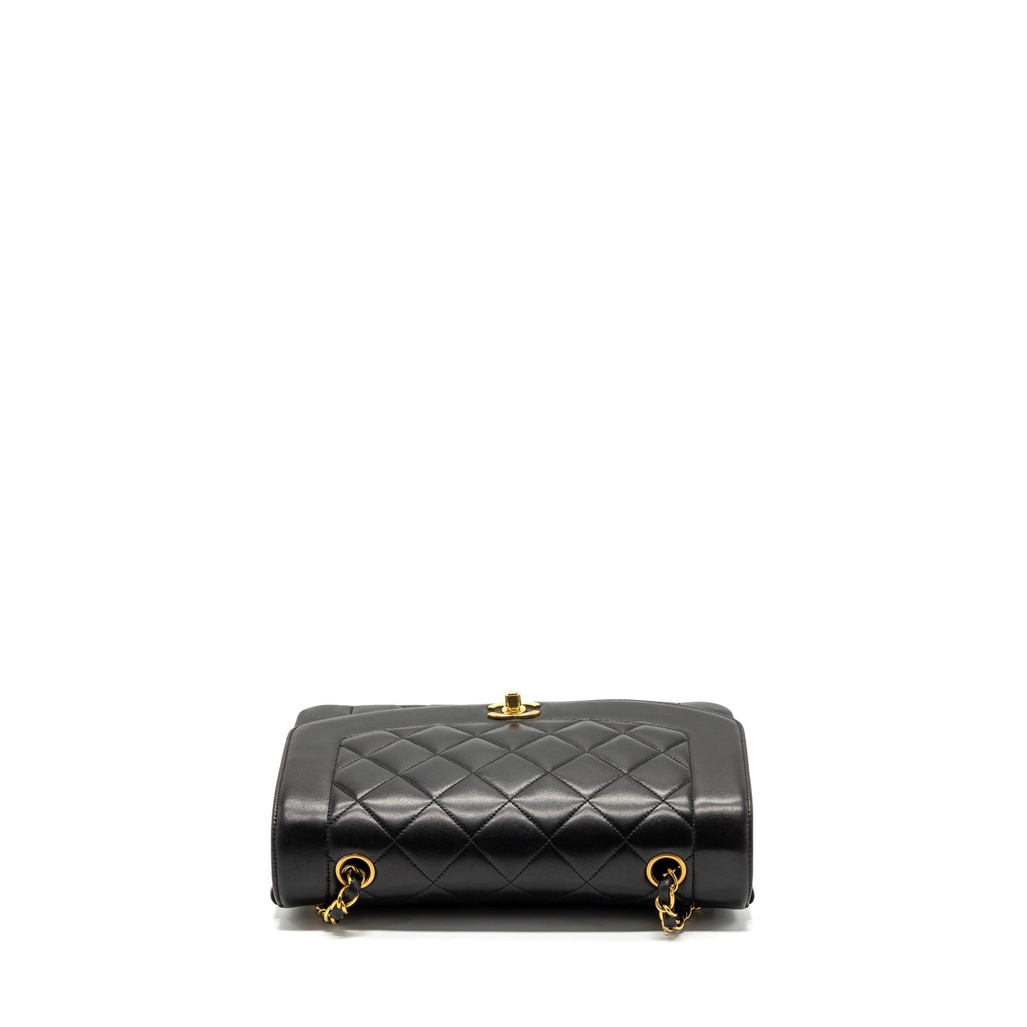 Chanel   Diana Flap Bag Lambskin Black GHW