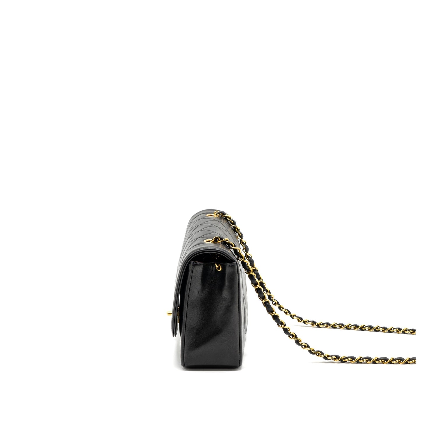 Chanel   Diana Flap Bag Lambskin Black GHW