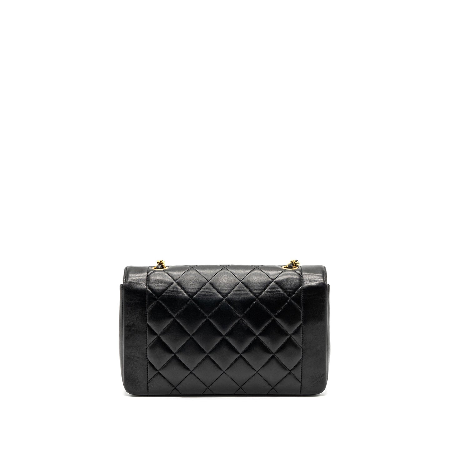 Chanel   Diana Flap Bag Lambskin Black GHW