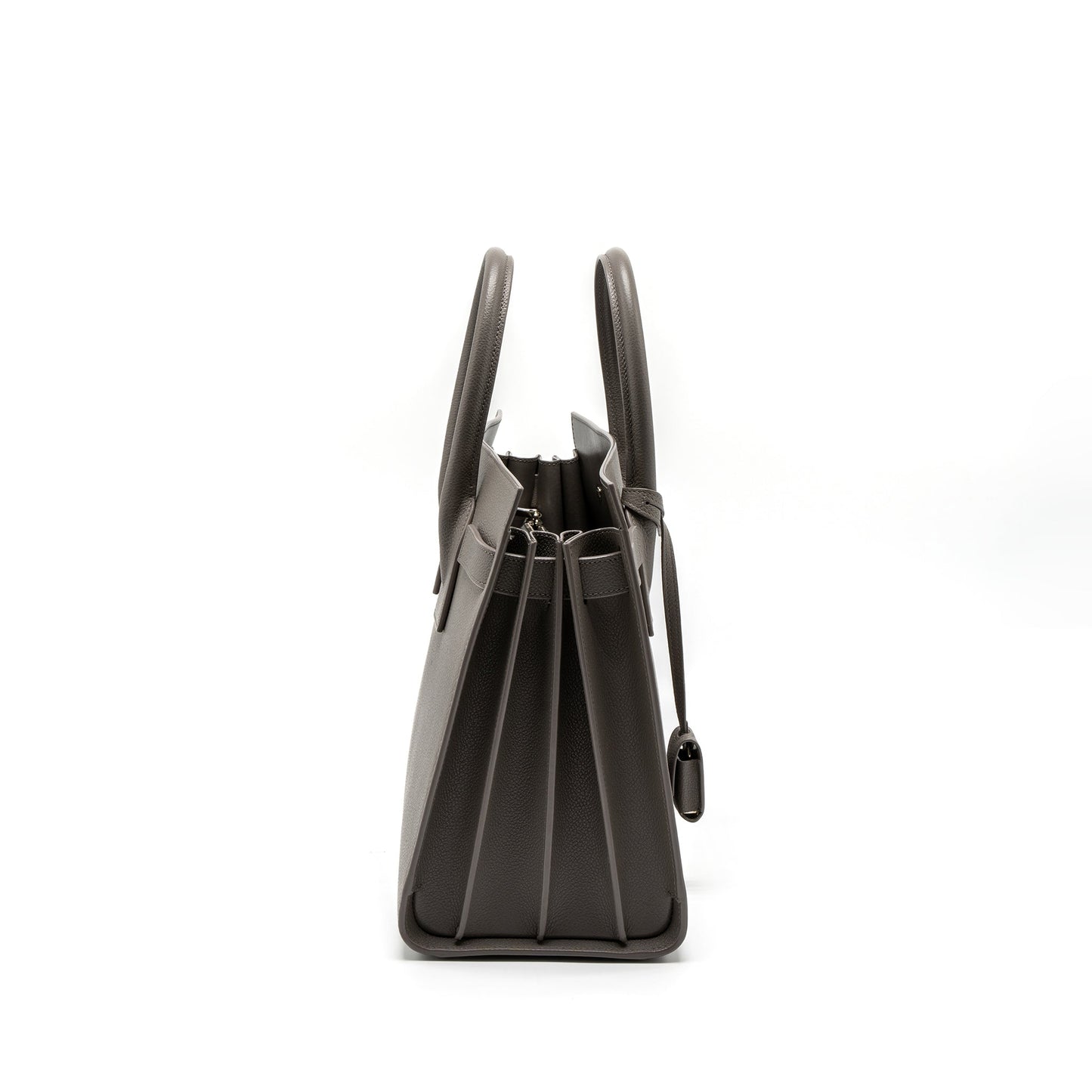 Saint Laurent/ Sac De Jour Small Grained Calfskin Grey