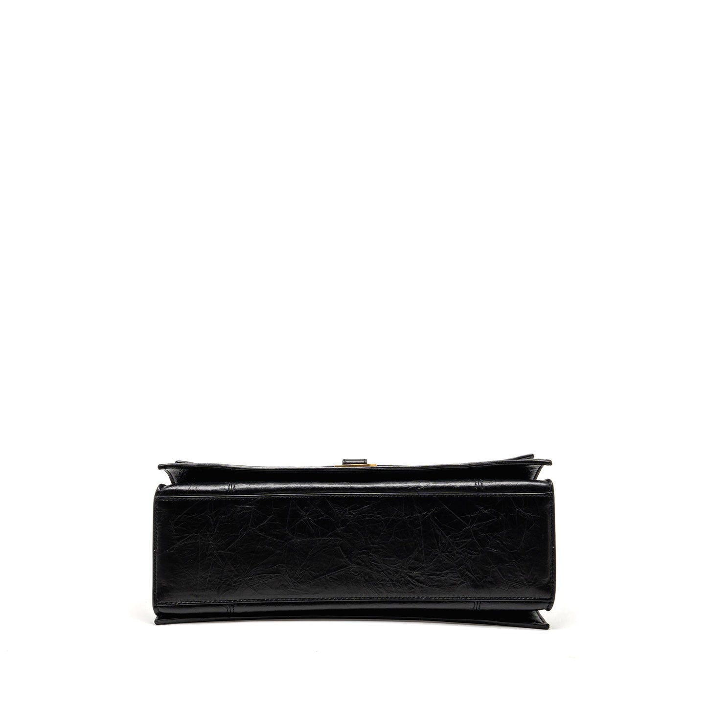 Balenciaga Medium Women’s Crush Chain Purse Calfskin Black
