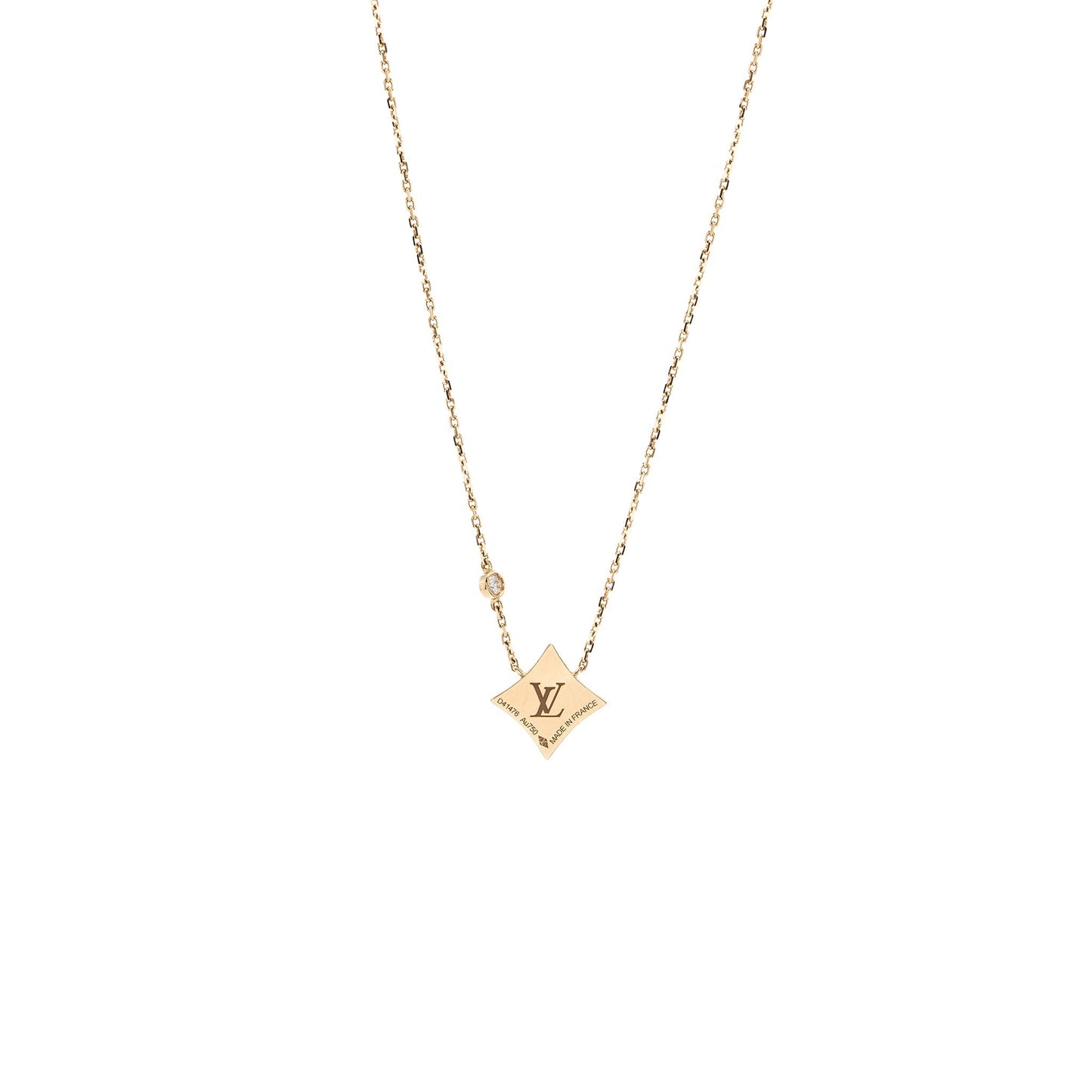 Louis Vuitton Color Blossom BB Star Pendant Pink Gold Mother Of Pearl/Diamond