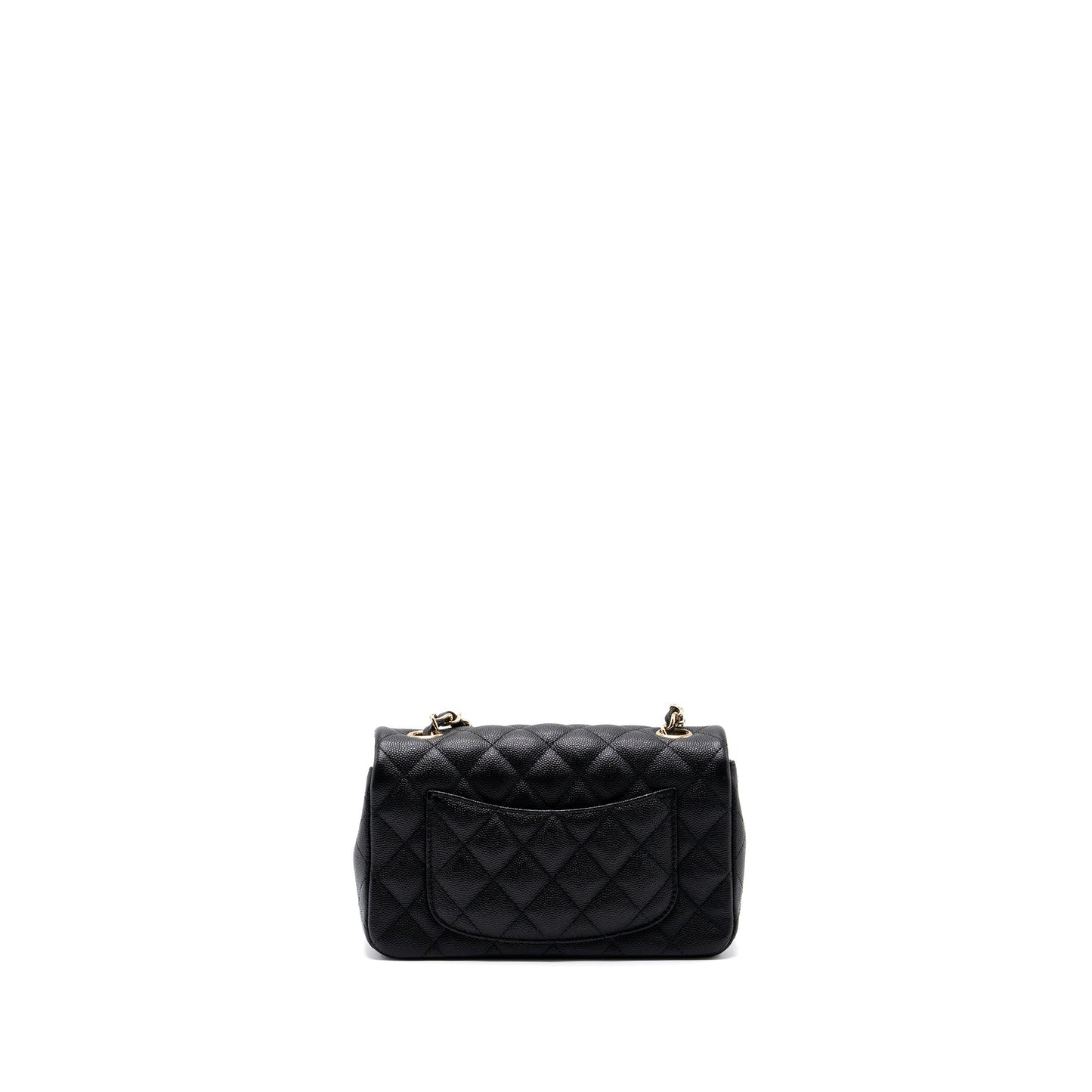 Chanel Classic Mini Rectangular Flap Bag Caviar Black GHW