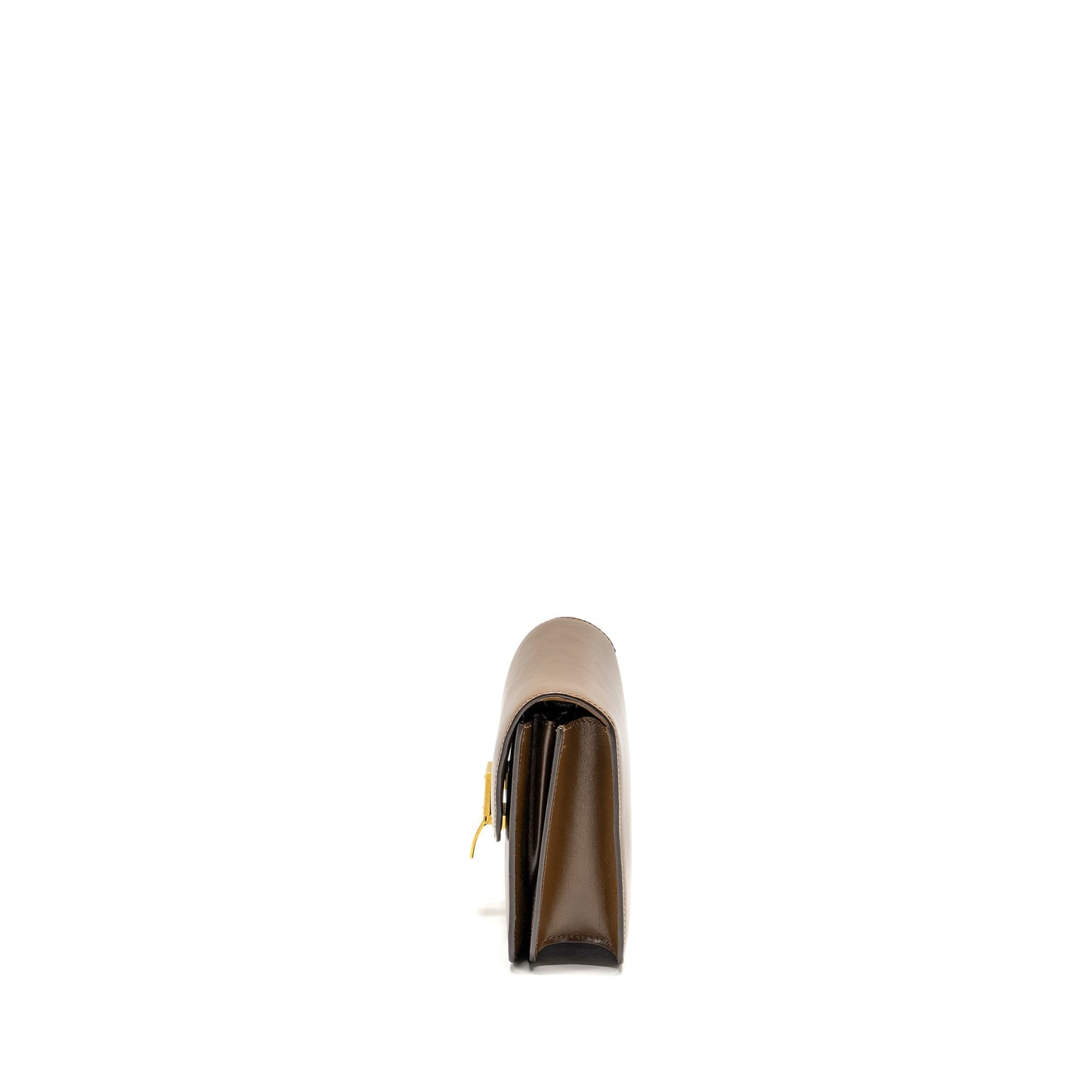 Celine Teen Classic Box Purse Calfskin Camel