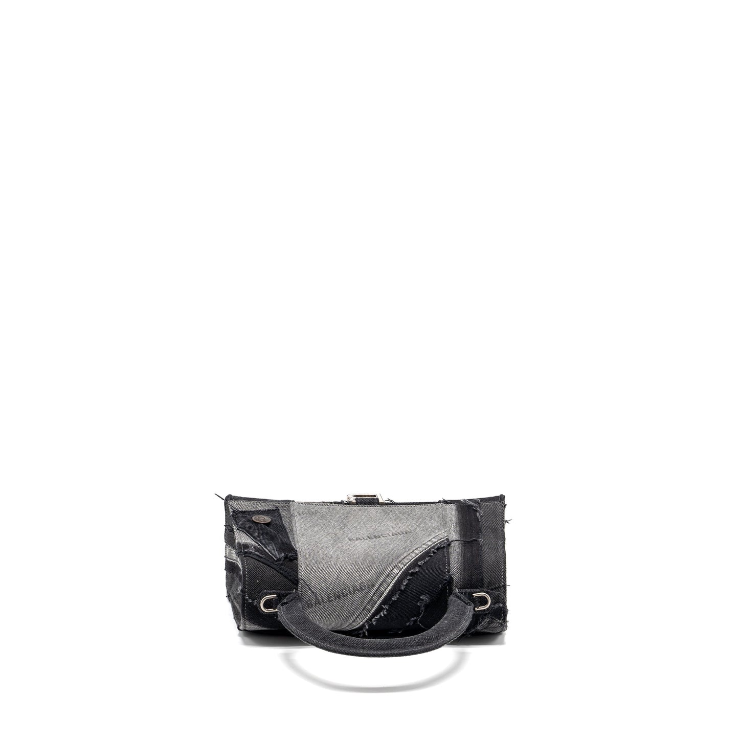 Balenciaga medium hourglass Purse limited edition denim black/multicolour