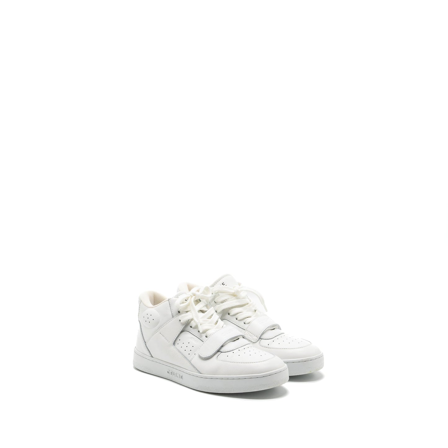Celine Size 37 -02 Sneakers Calfskin White