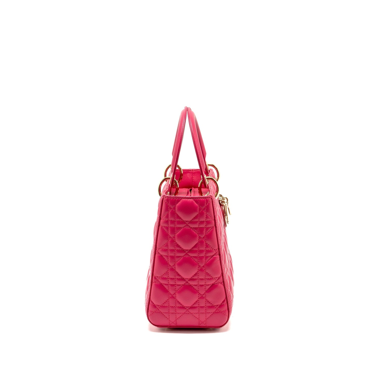 Dior Medium Lady Dior Lambskin Pink