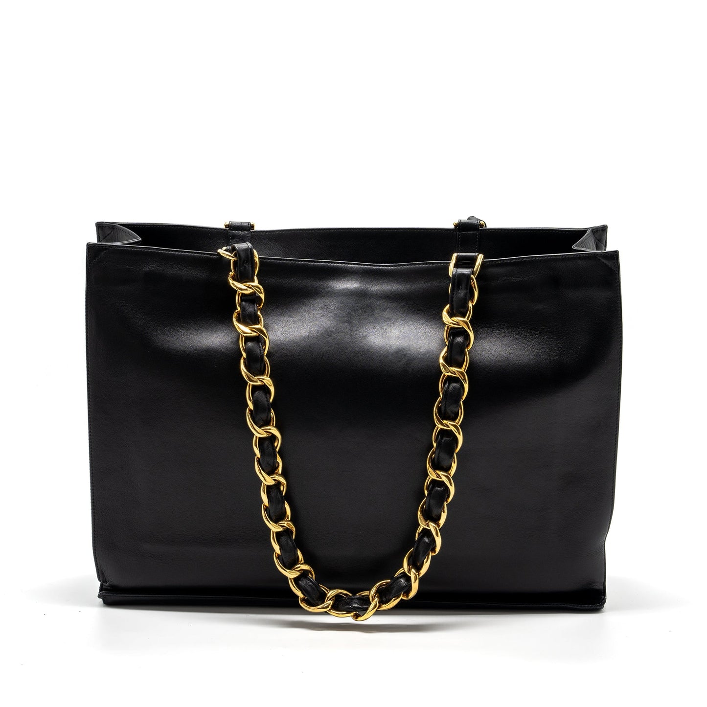 Chanel   Tote Bag Calfskin Black GHW
