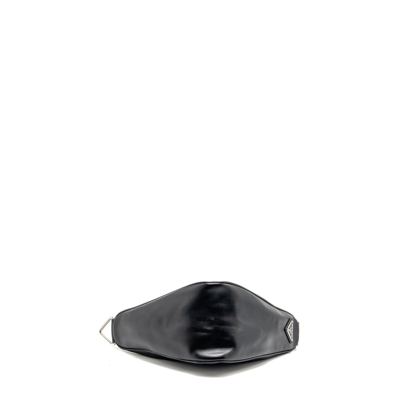 Prada triangle Mini Purse leather black