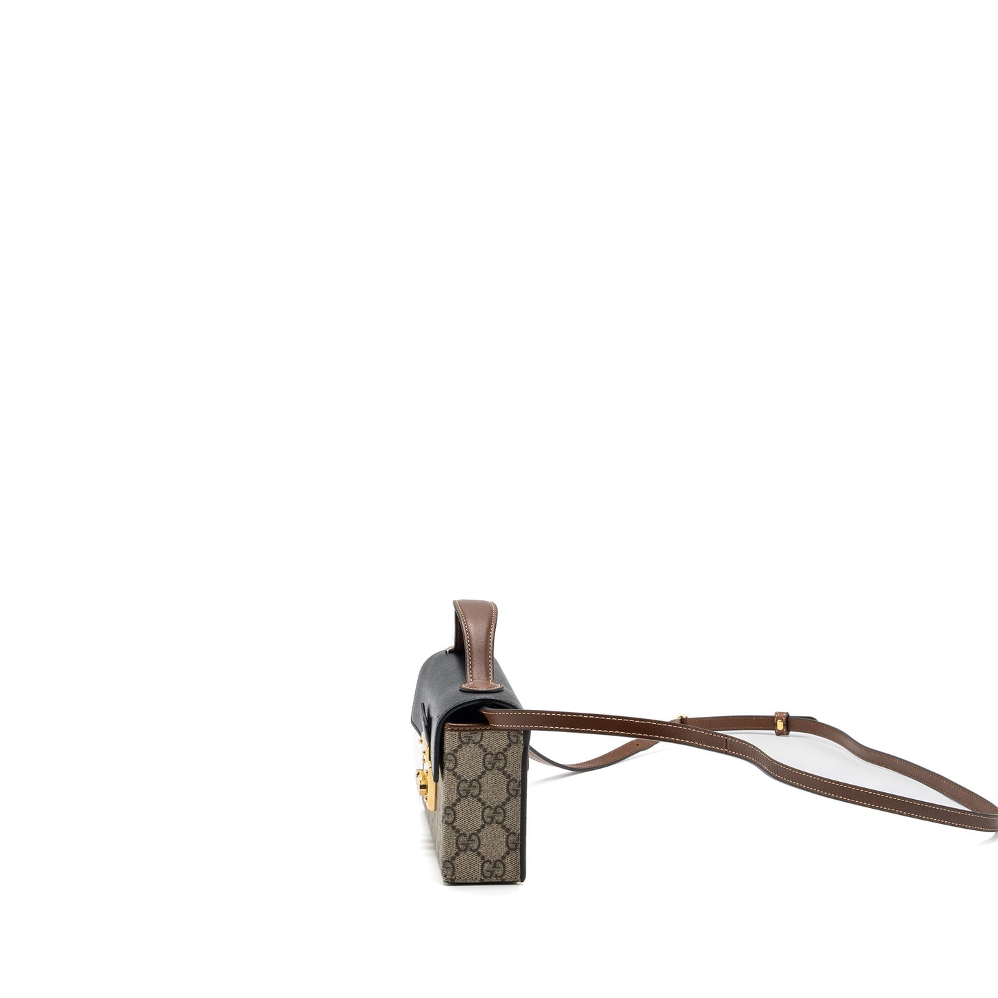 Gucci Padlock Mini Top Handle Bag GG Supreme Canvas/ Leather Multicolour