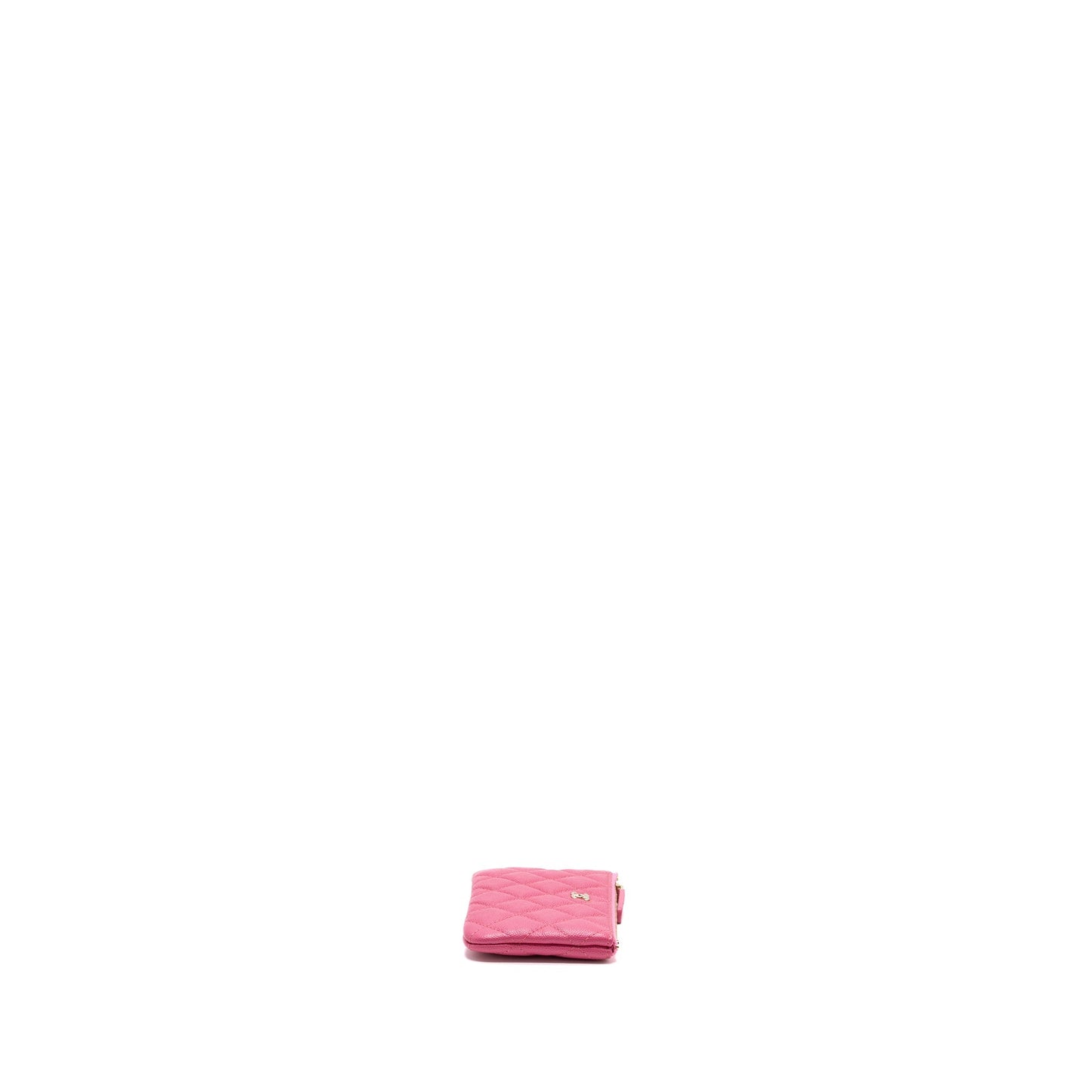 Chanel zippy pouch caviar pink LGHW