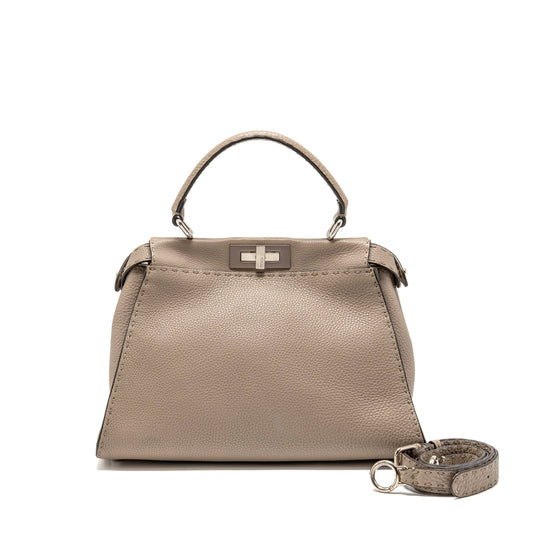 Fendi Iseeu medium peekaboo Calfskin Grey