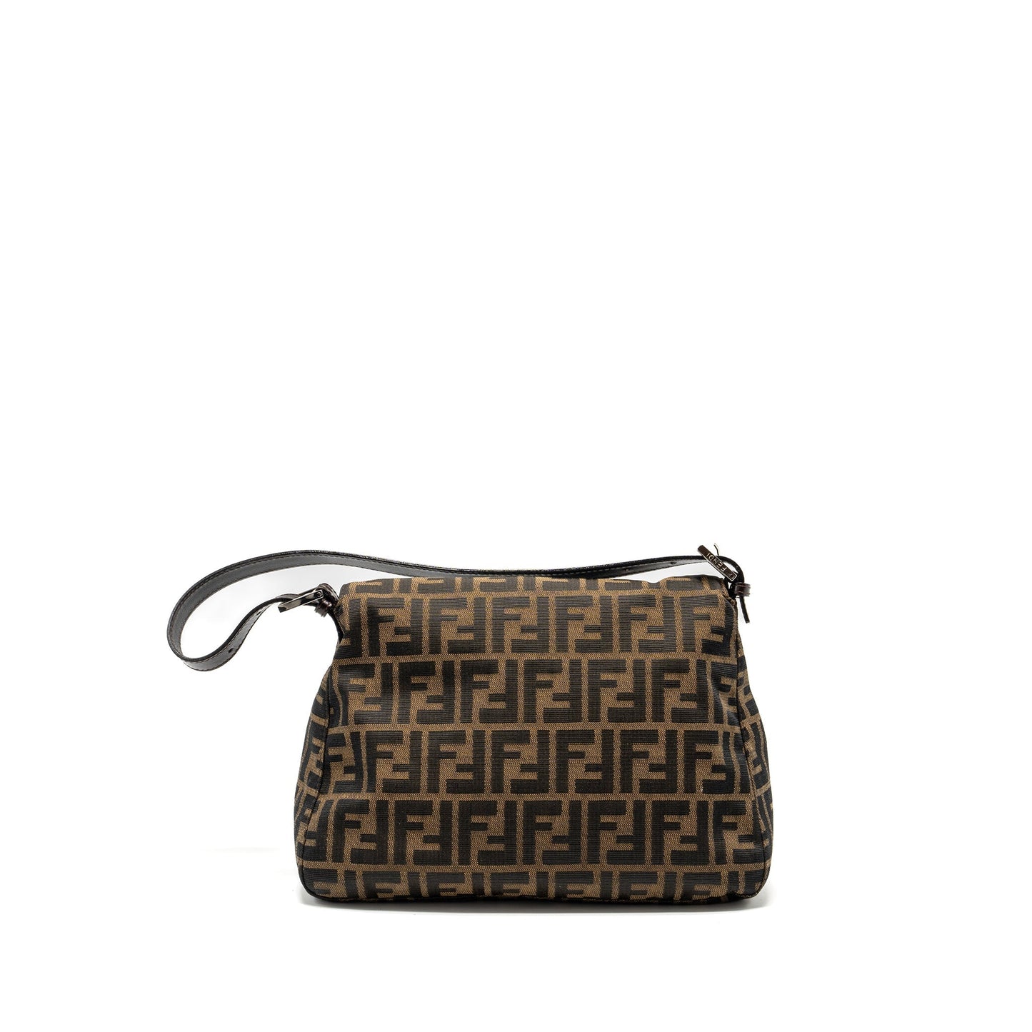 Fendi   Zucca Mamma Baguette Purse canvas brown