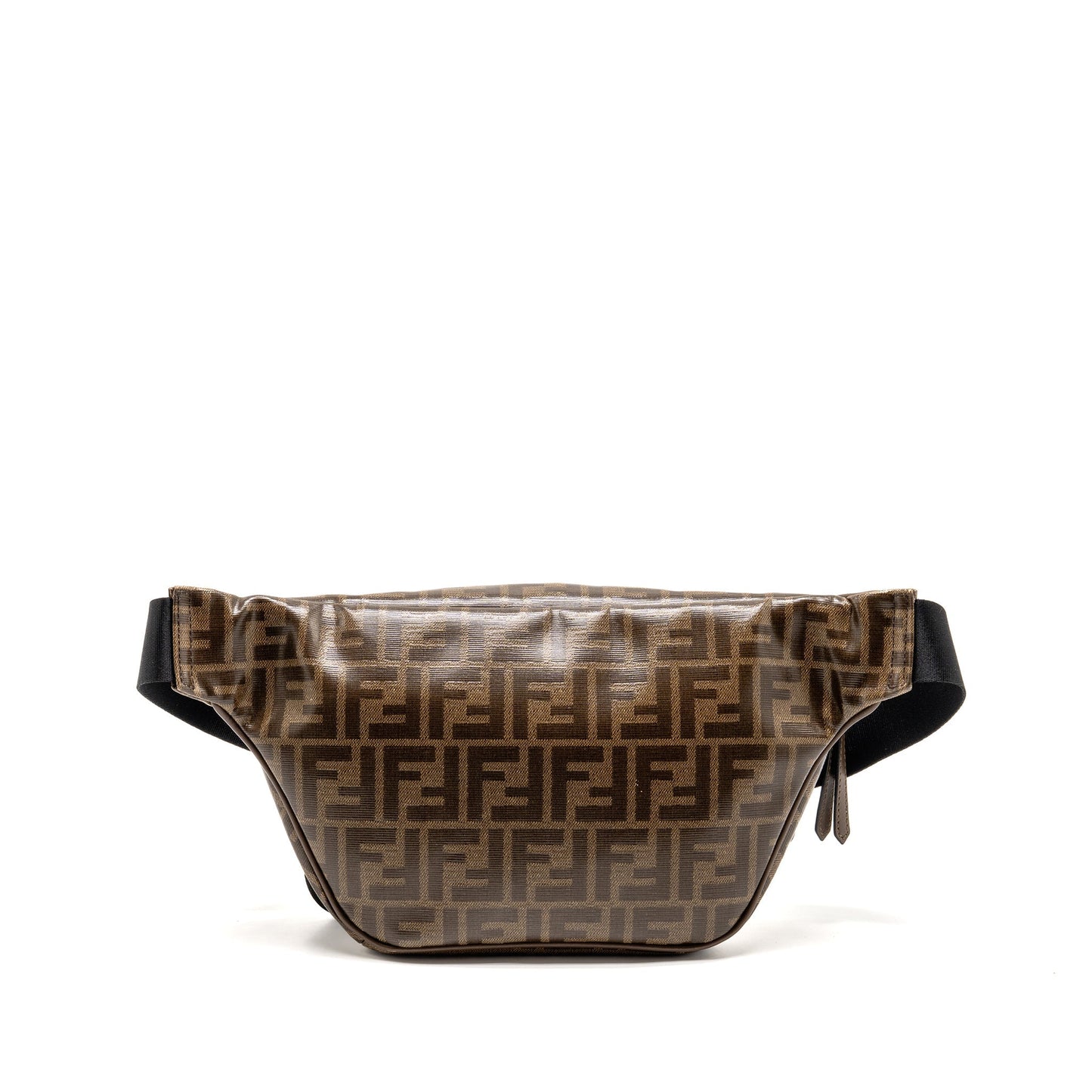 Fendi Roma Fendi Waist Purse Canvas Brown