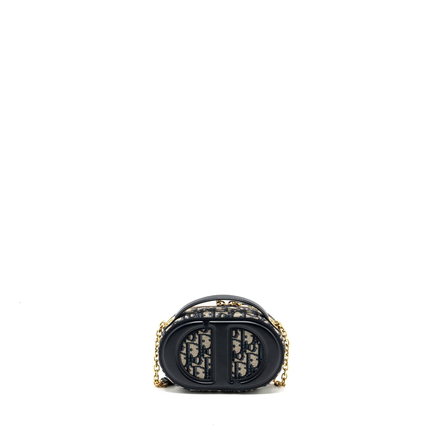 Dior Signature Oval Camera Vag dior oblique jacquard blue