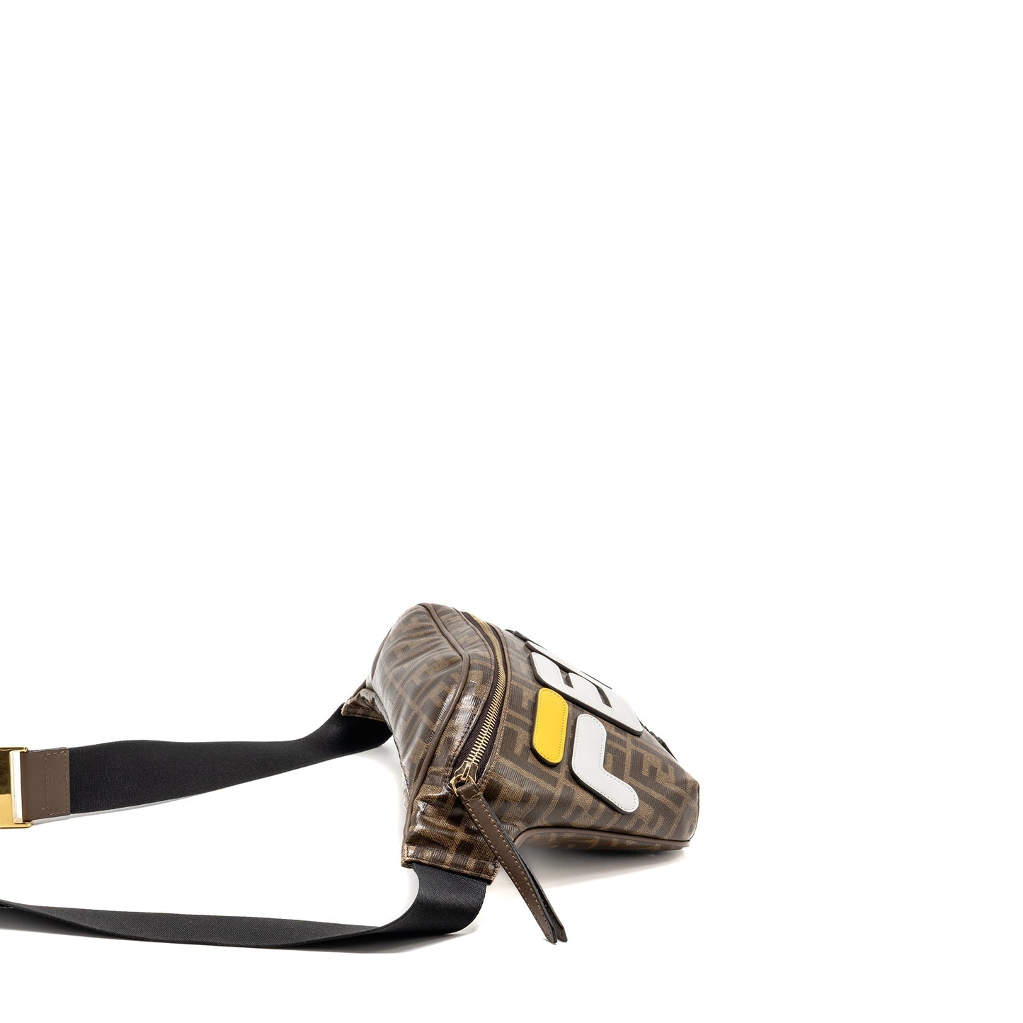 Fendi Roma Fendi Waist Purse Canvas Brown