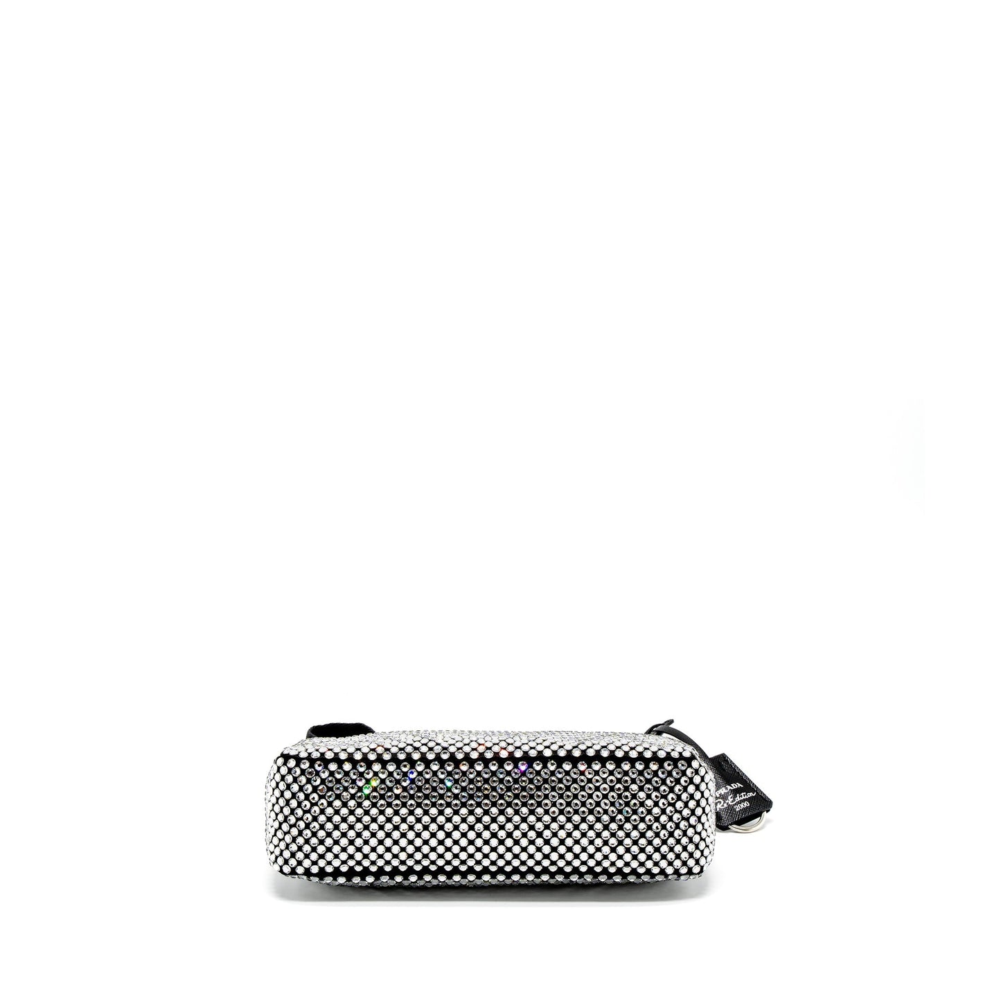 Prada Re-Edition 2000 Mini-Purse Satin/Crystal Black