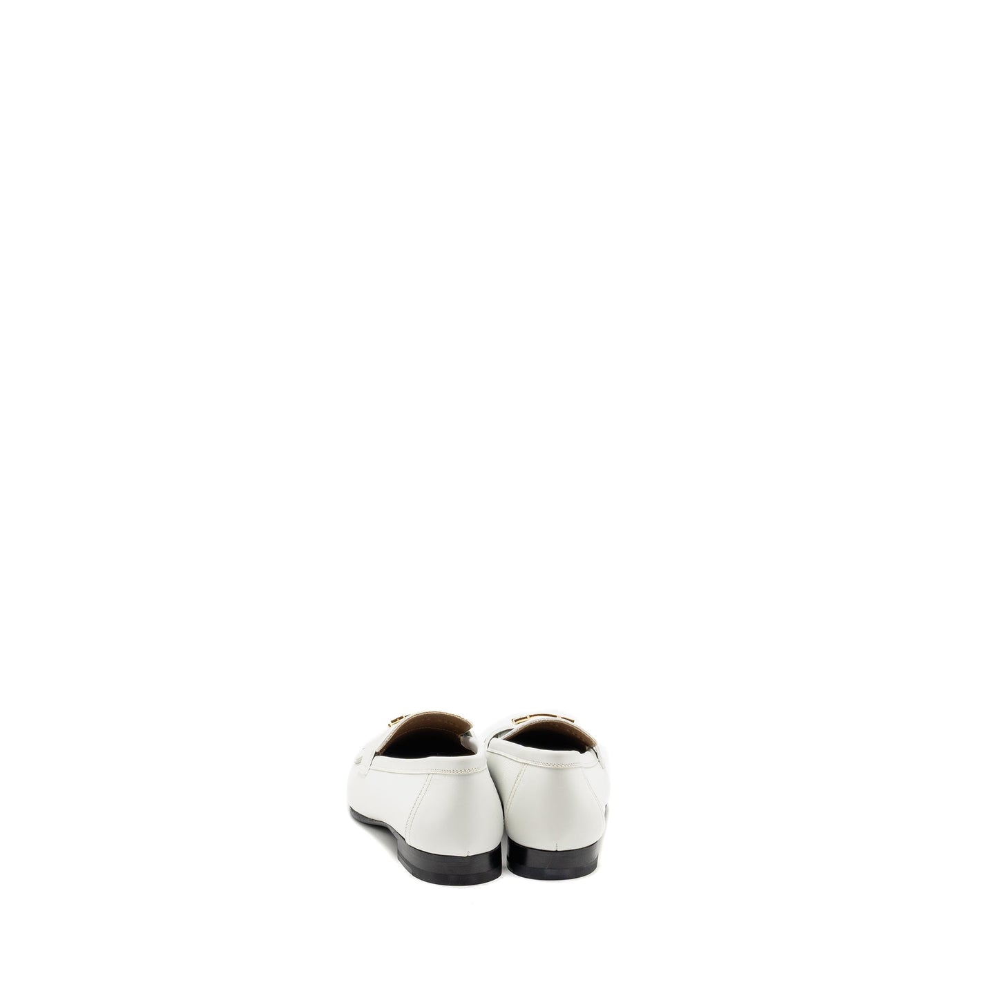 Hermes Size 37 Mocassin Royal Loafer Calfskin White