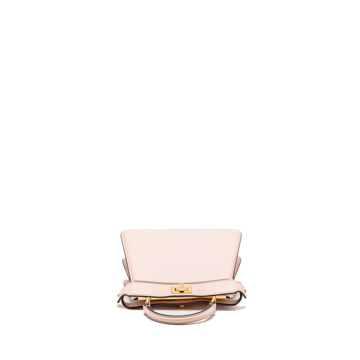 Fendi Mini Peekaboo ISEEU Petite Purse Calfskin Pale Pink