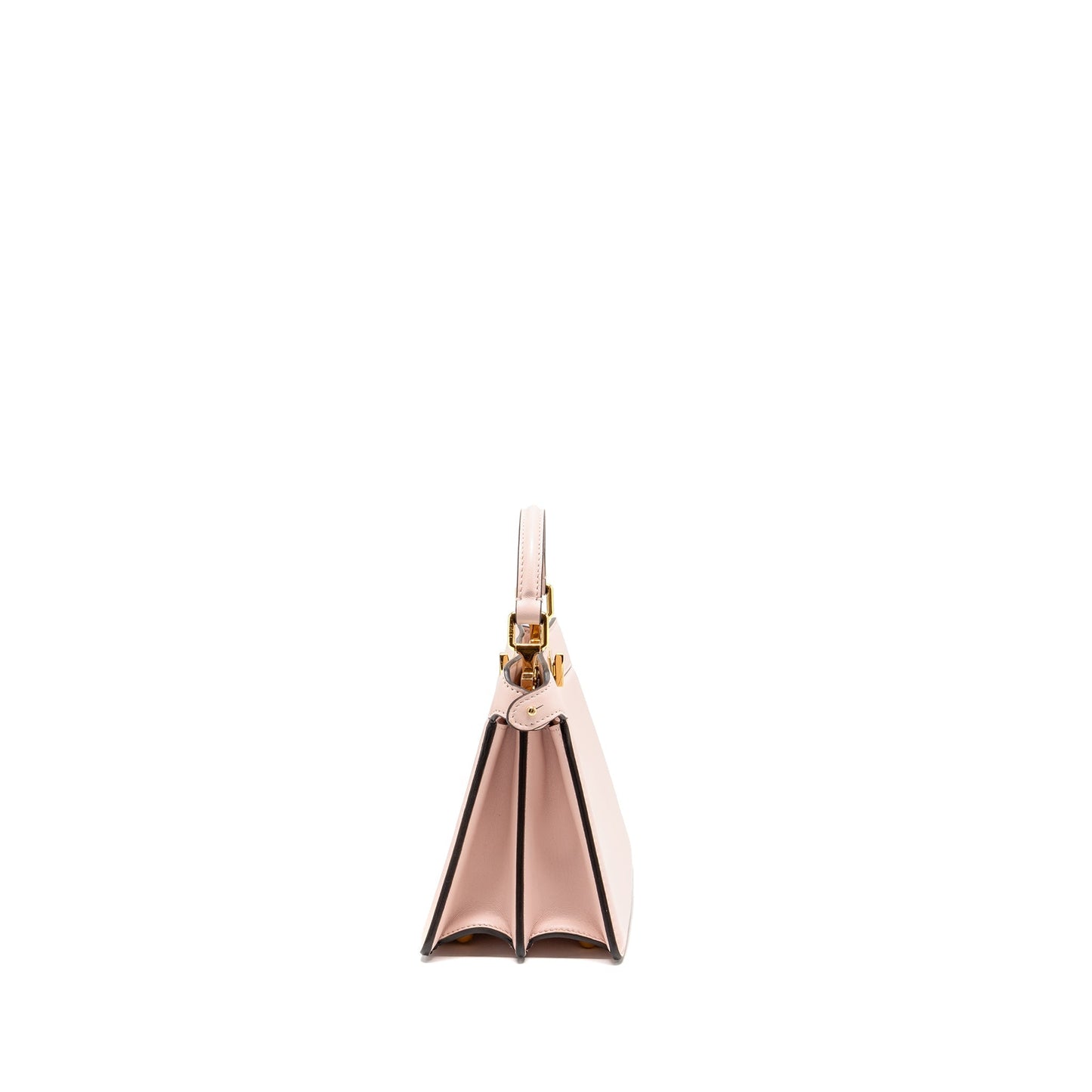 Fendi Mini Peekaboo ISEEU Petite Purse Calfskin Pale Pink