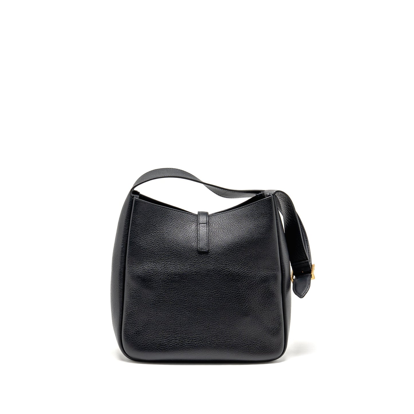 Saint Laurent Le 5 A 7 soft small Purse calfskin black