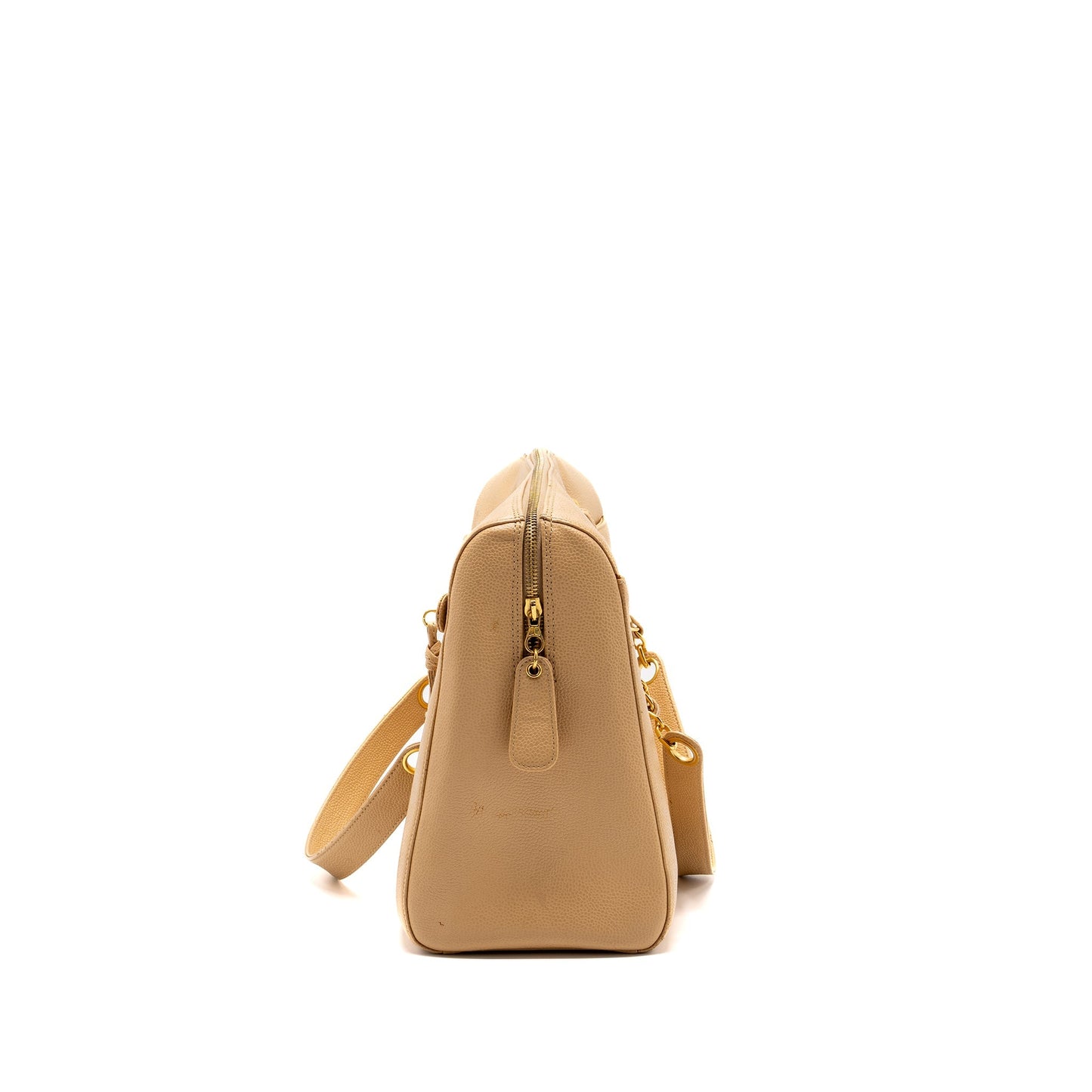 Chanel   Tote Bag Caviar Beige GHW
