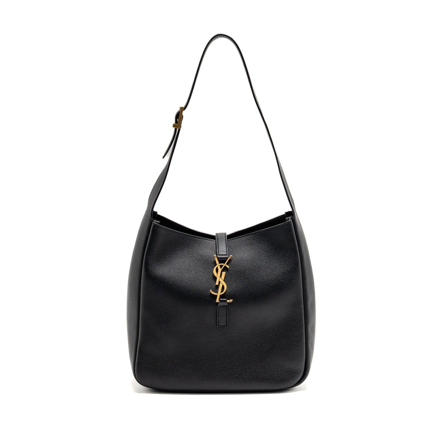 Saint Laurent Le 5 A 7 soft small Purse calfskin black