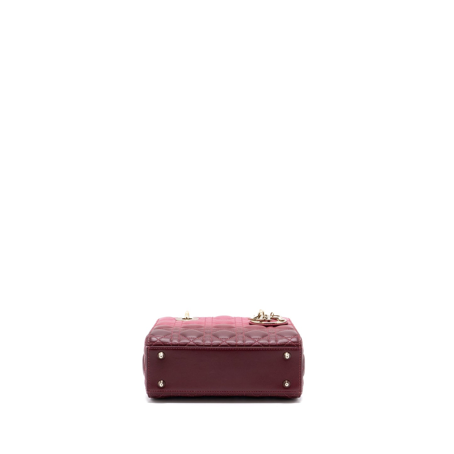 Dior My Dior Small Lady Dior Cannage Lambskin Pink Gradient