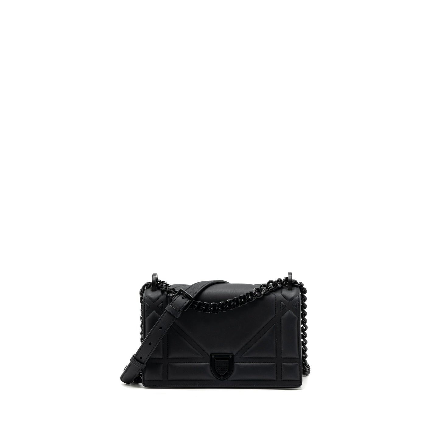 Dior Diorama Purse Calfskin So Black